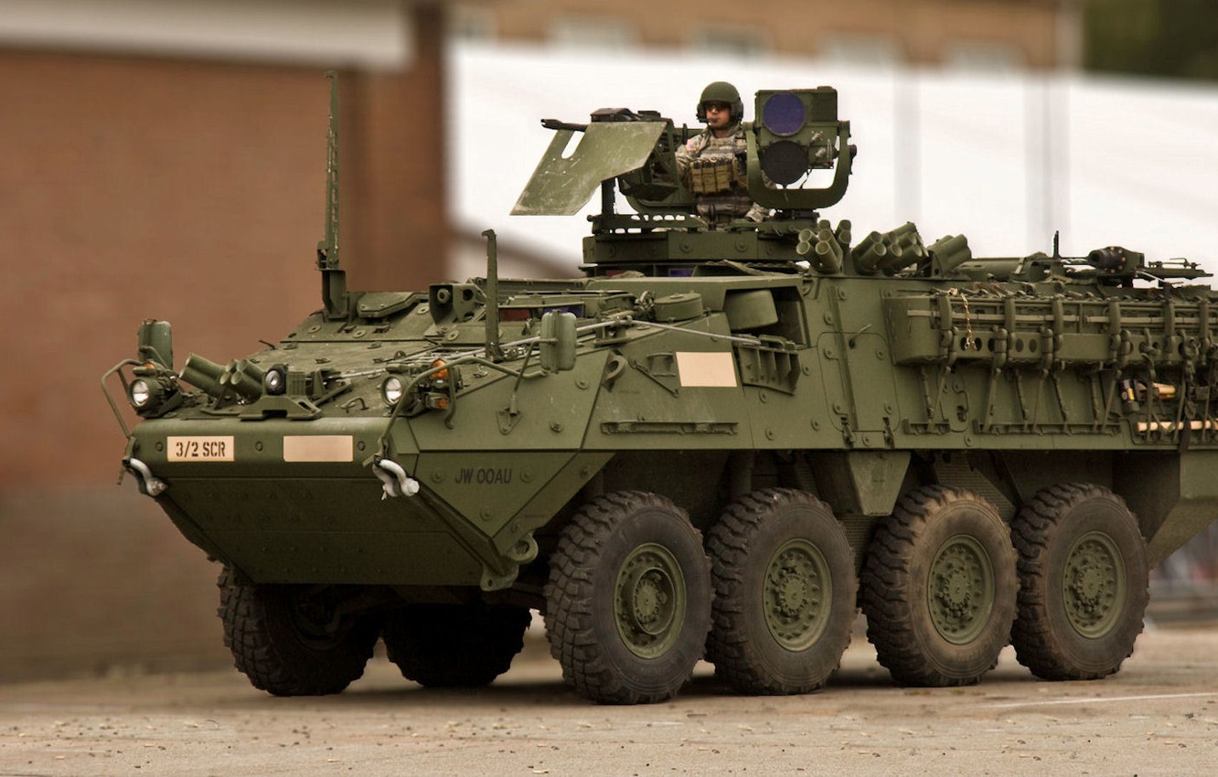 Wallpaper Stryker, General Dynamics Land Systems, armored combat vehicle, stryker image for desktop, section оружие