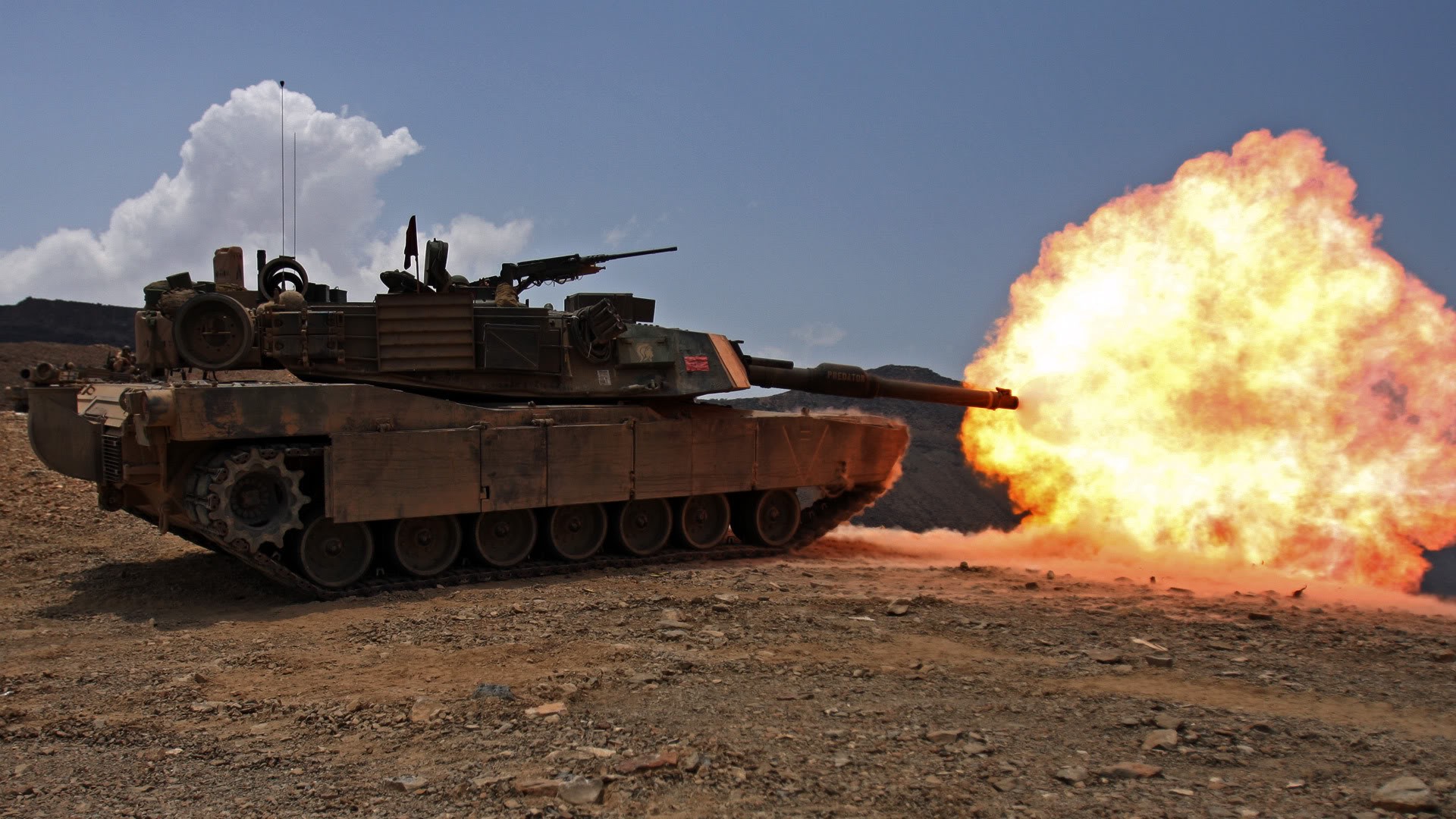 Daily Wallpaper: M1 Abrams Tank. I Like To Waste My Time