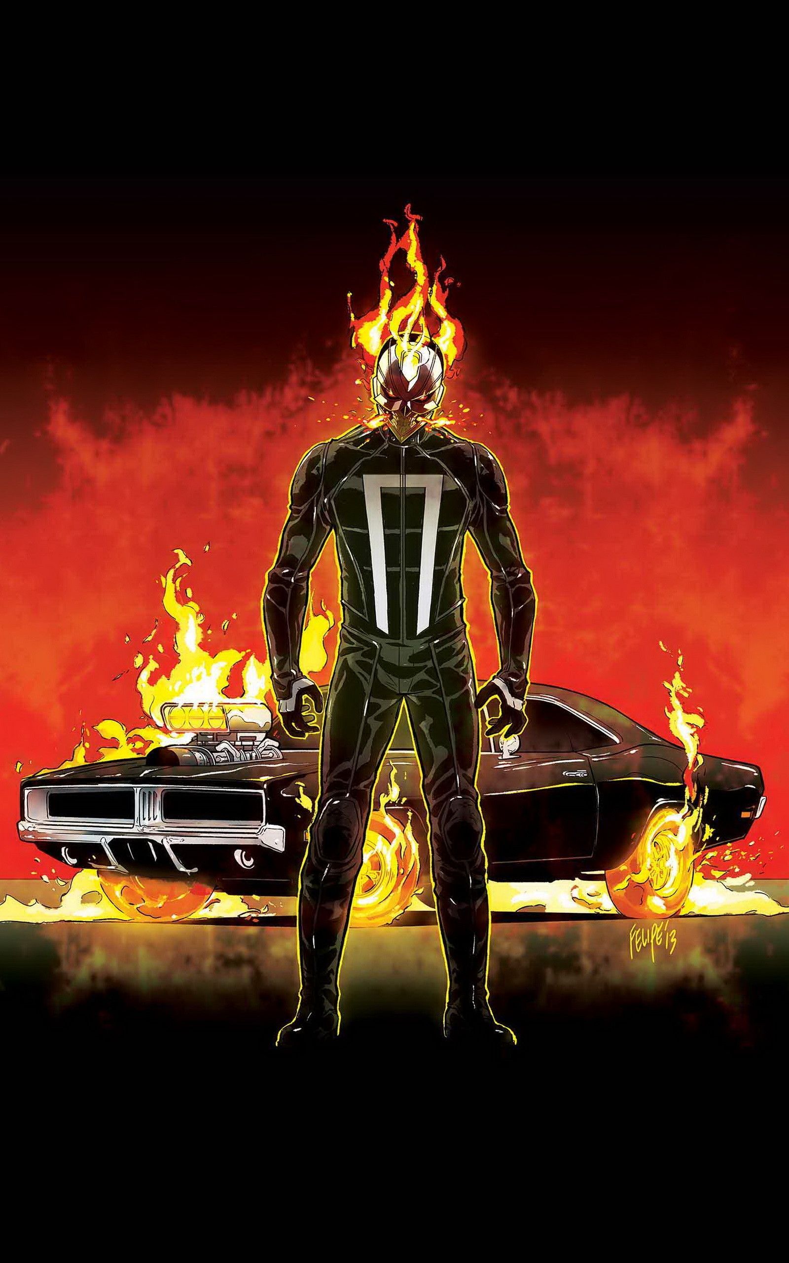 Ghost Rider Phone Wallpaper