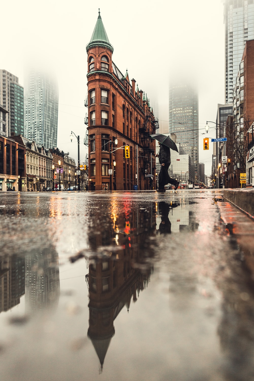 Rainy City Picture. Download Free Image