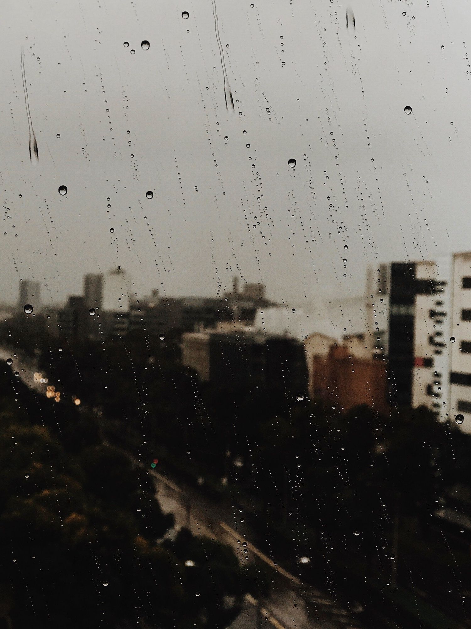 autumn tones. City rain, Rain photography, Rain window