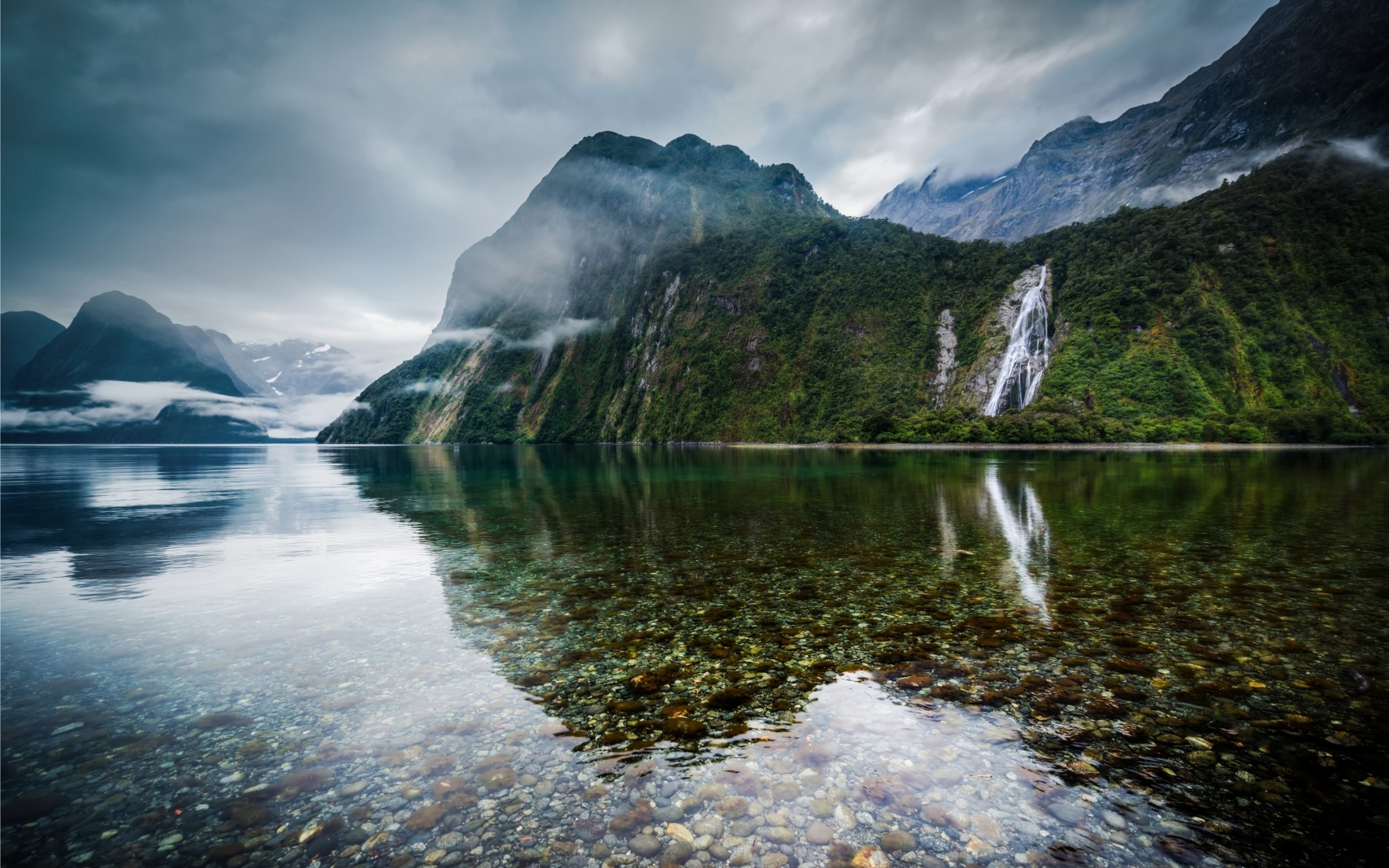 New Zealand Lake Landscape MacBook Air Wallpaper Download
