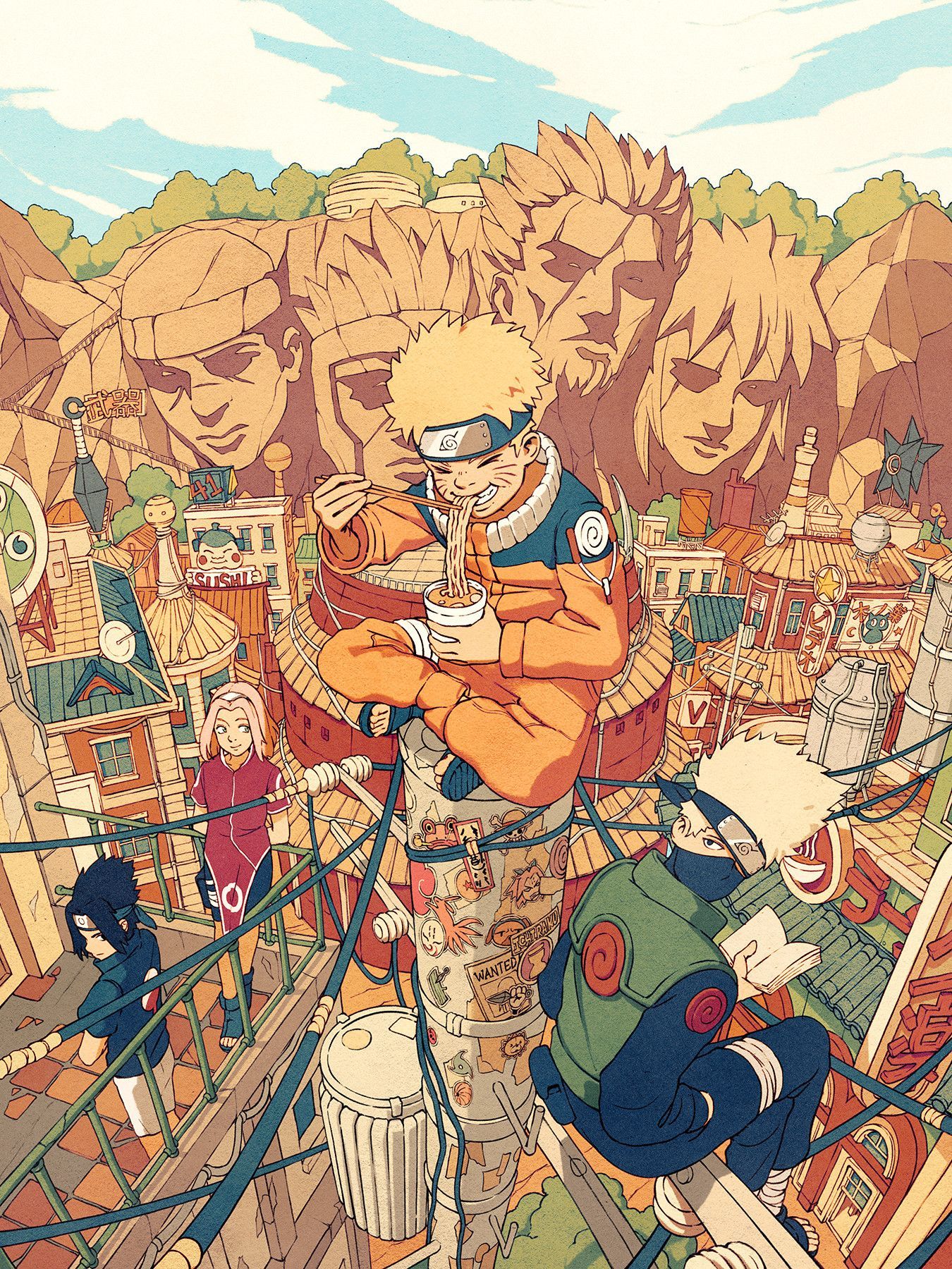 Naruto Konoha Wallpaper Free Naruto Konoha Background