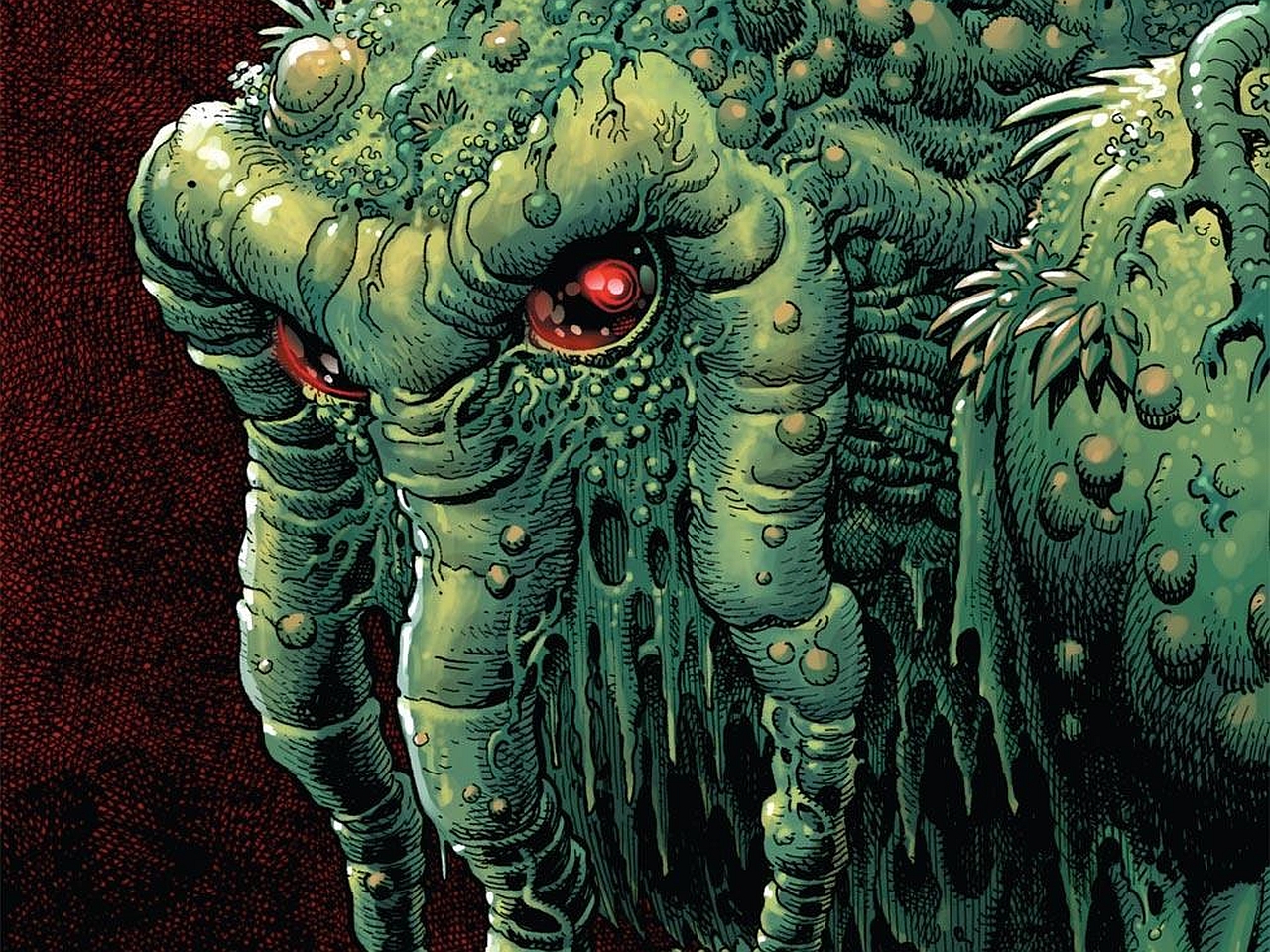 Comics The Infernal Man Thing Wallpaper:1280x960