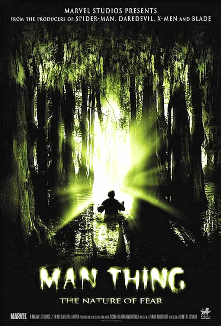 MAN THING Movie Posters