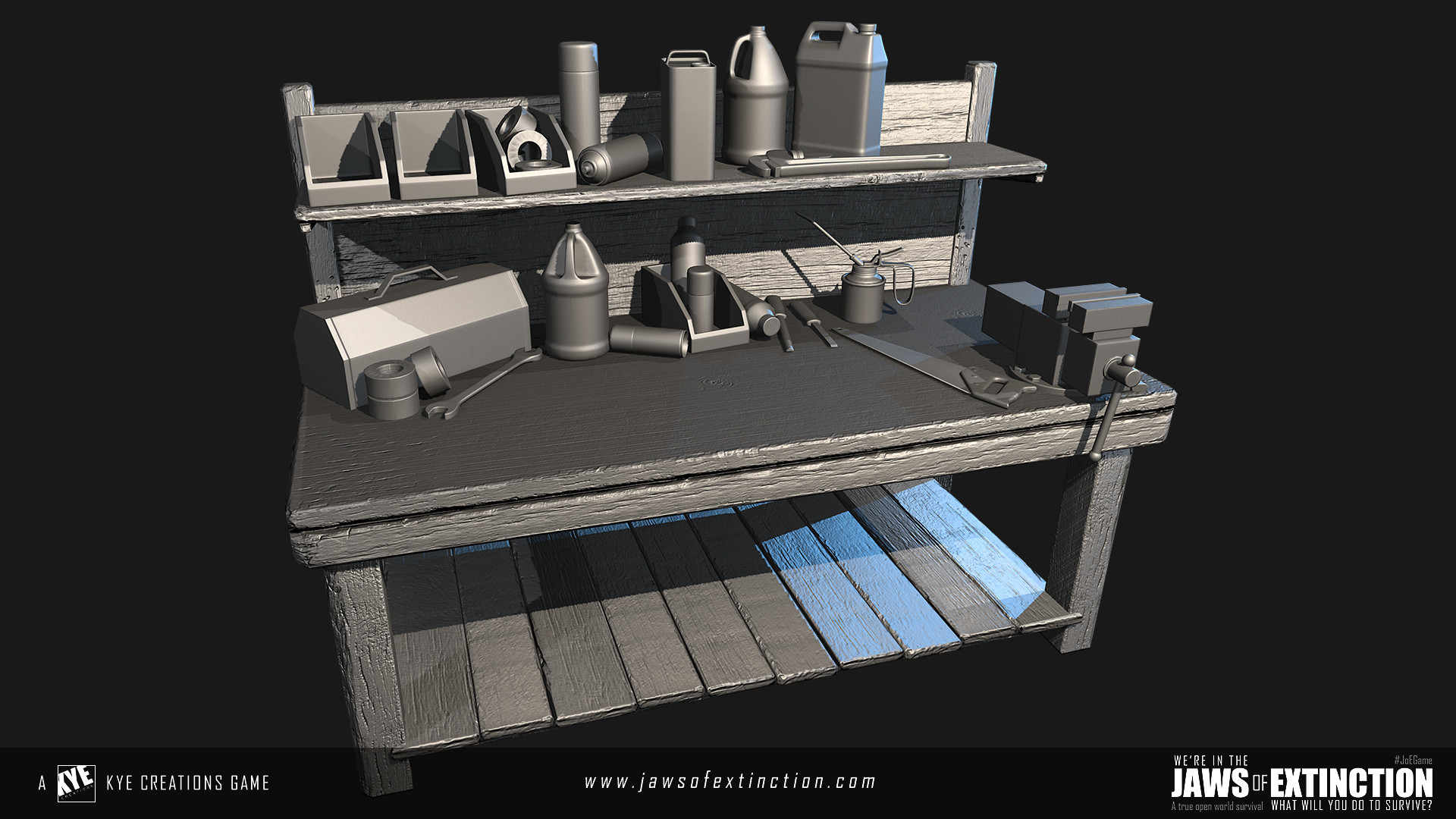 Jaws of Extinction Workbench, Christopher Greaves