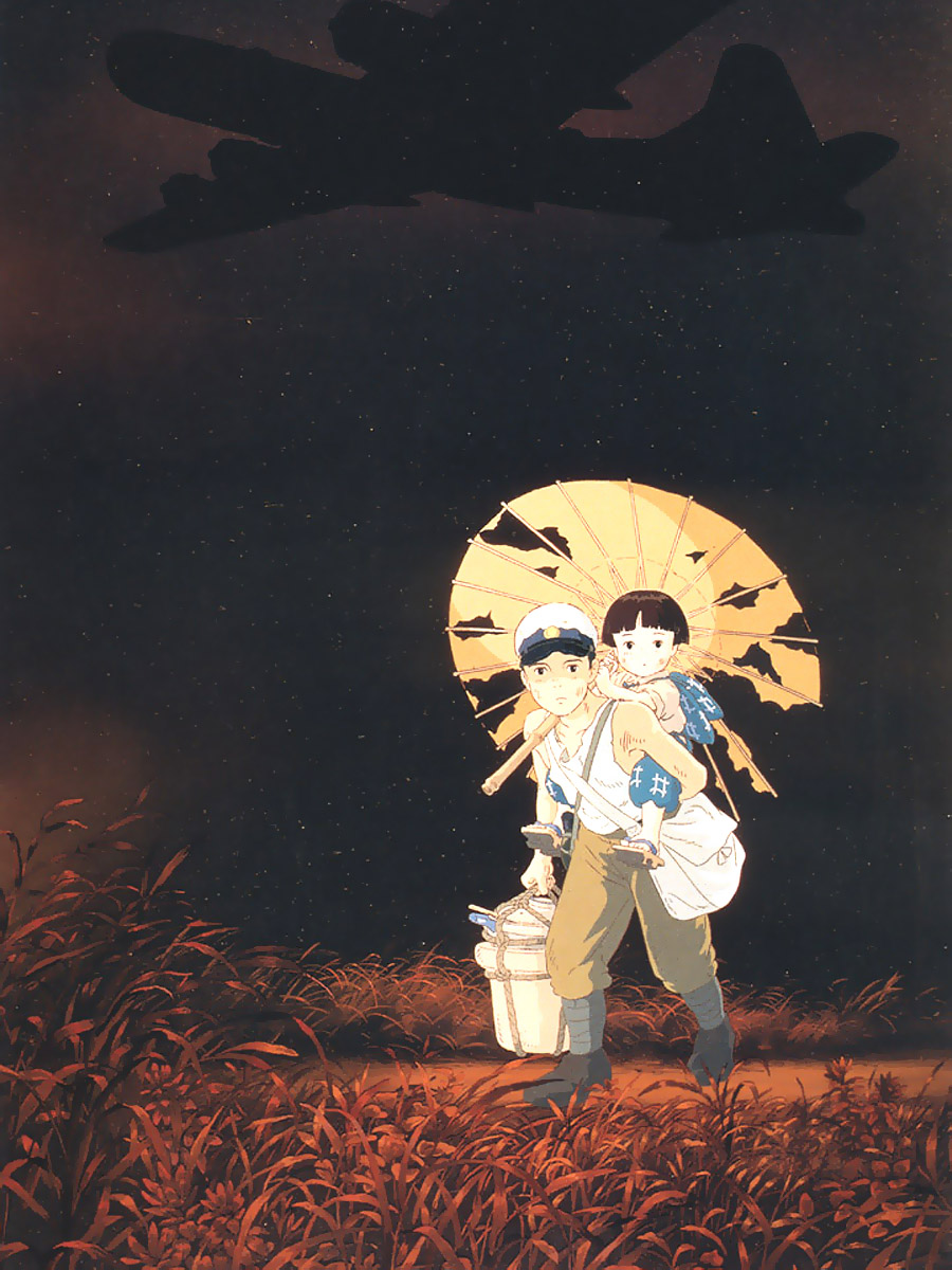 grave of the fireflies wallpaper, illustration, space, art, astronaut, anime, fictional character, costume