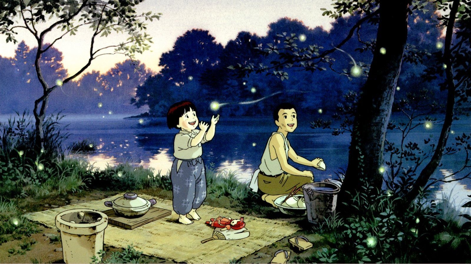 Grave of the Fireflies Wallpaper Ghibli Wallpaper