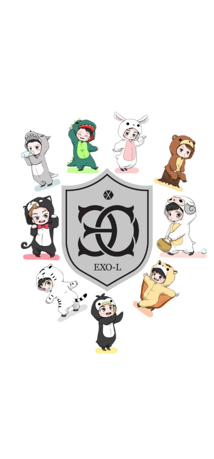 Exo logo wallpaper