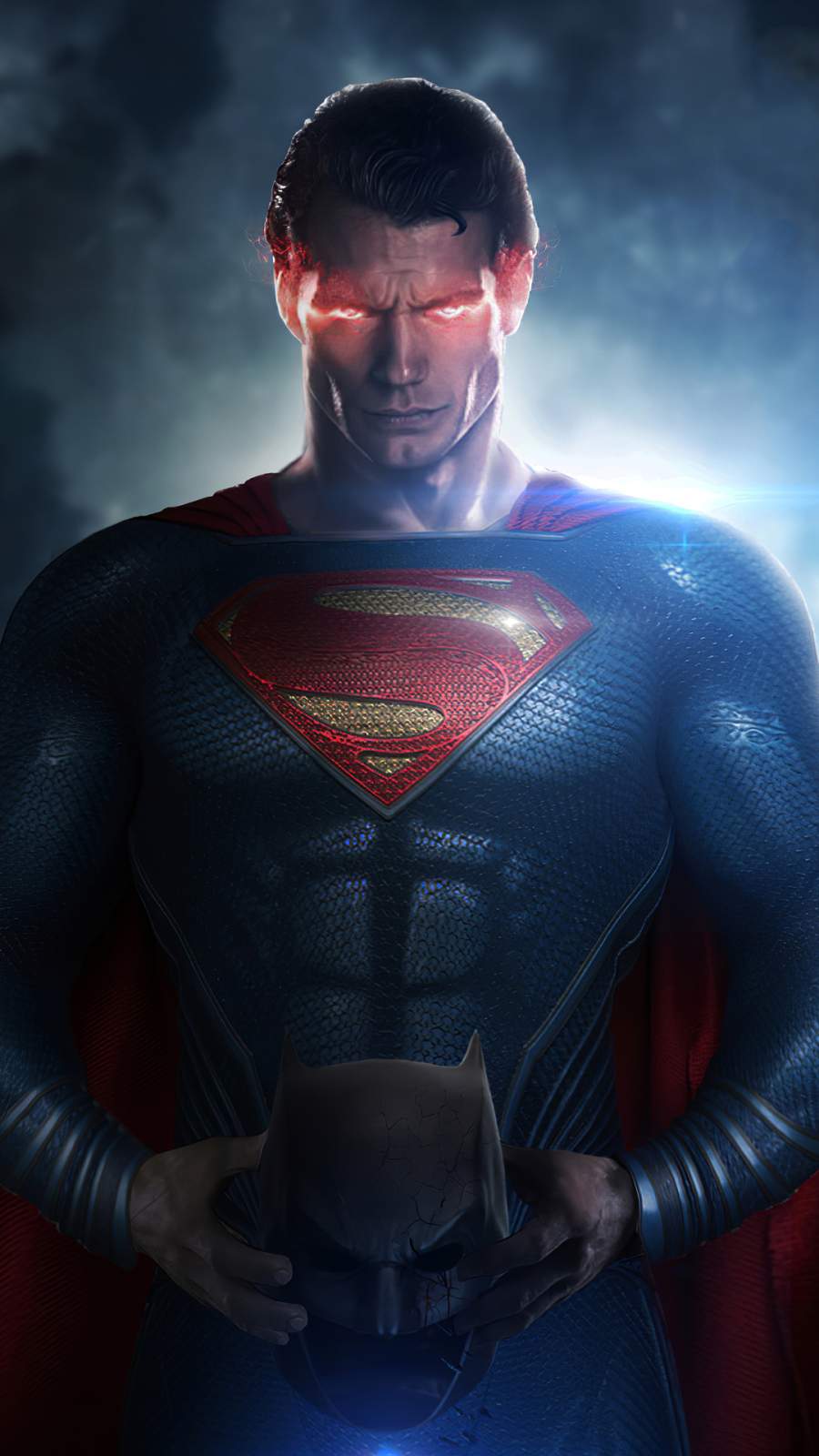 Superman Eyes IPhone X Wallpaper