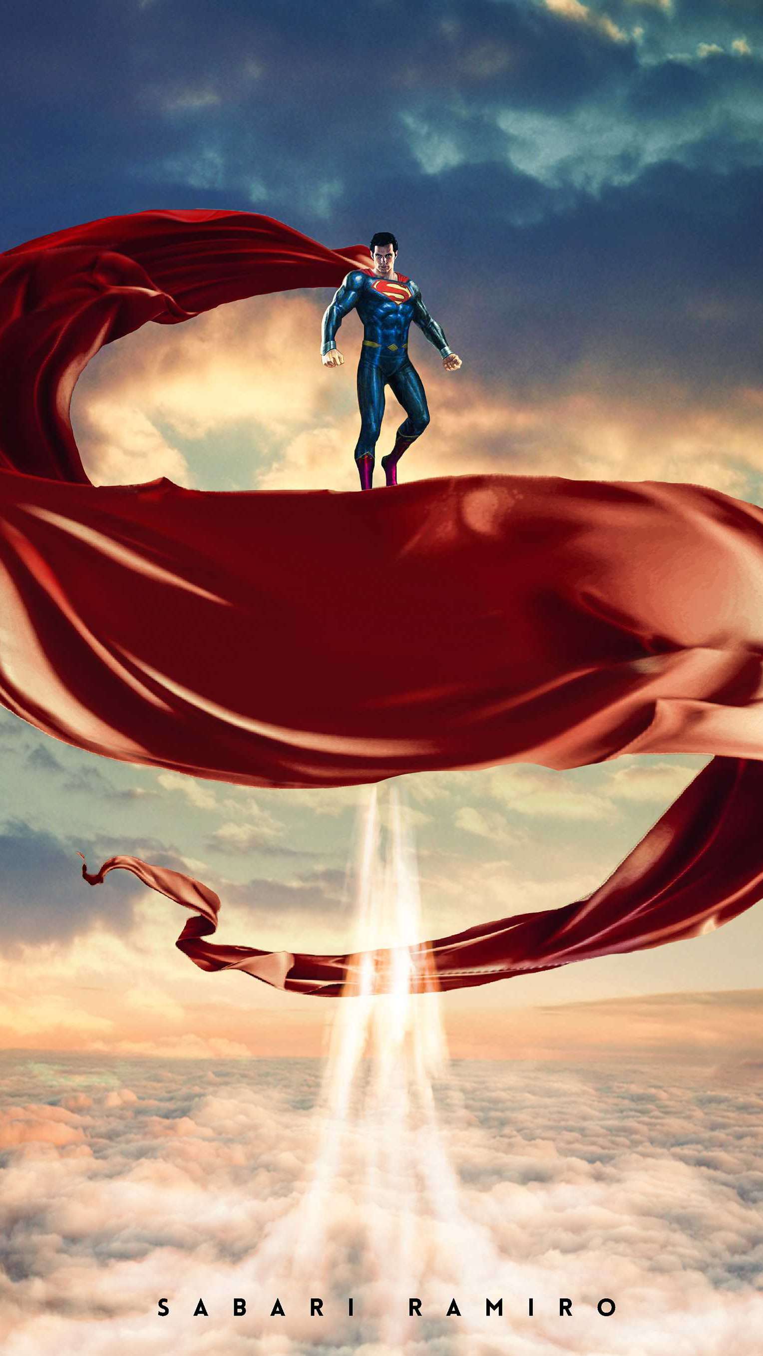 Superman Sky IPhone Wallpaper Wallpaper, iPhone Wallpaper