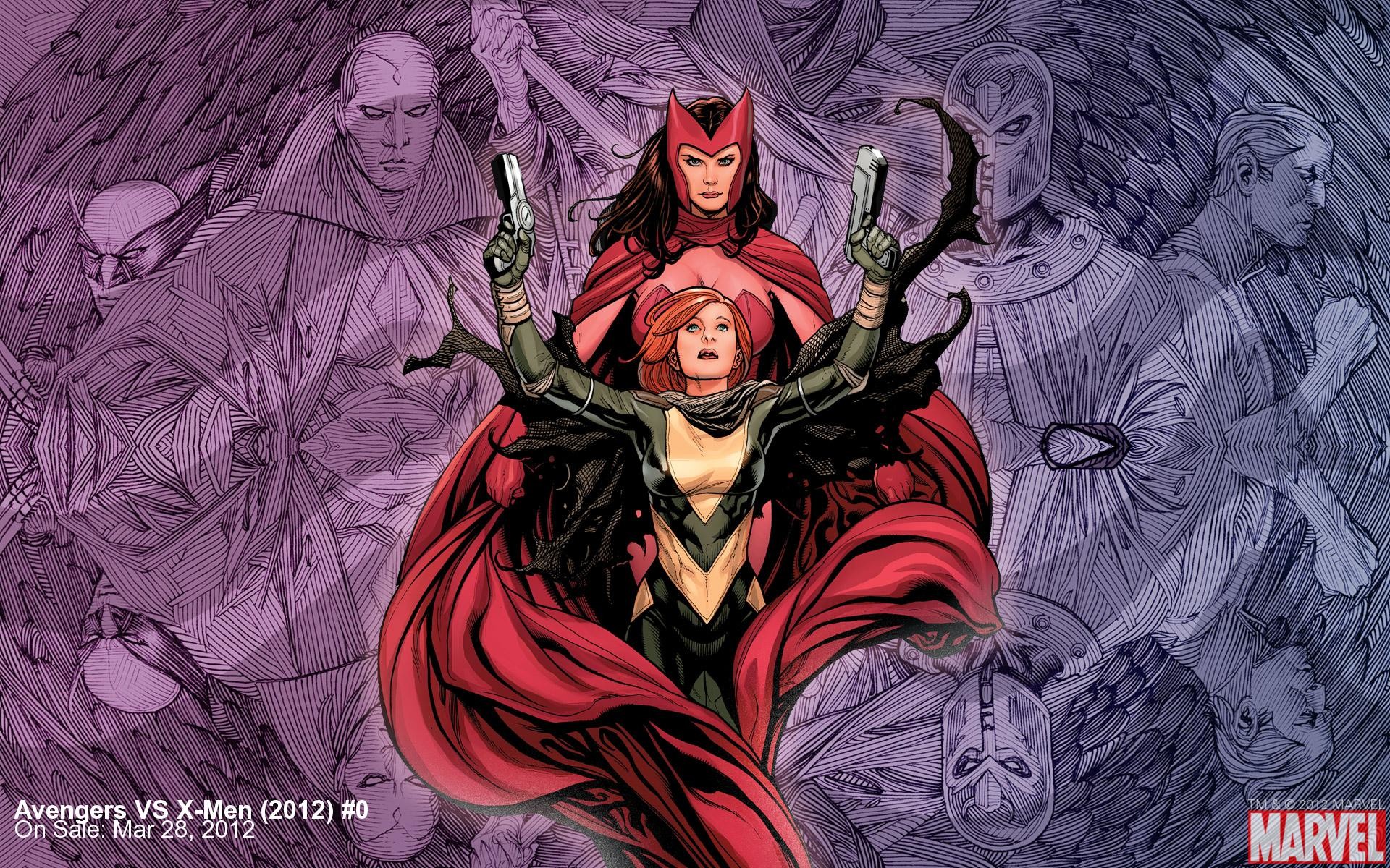 Comics Scarlet Witch HD Wallpaper