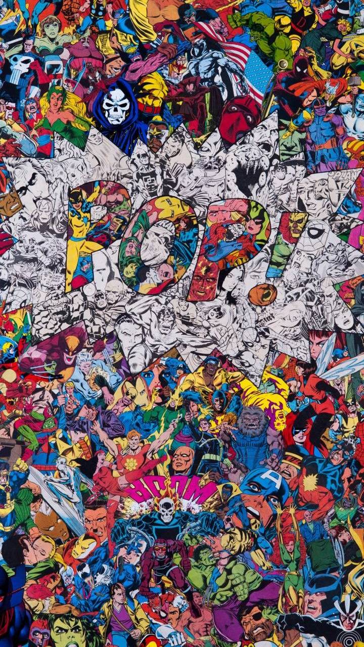 Comics Retro Comic Pop Marvel Dc Fecklessabandon Feckless Art Brand Wallpaper Background