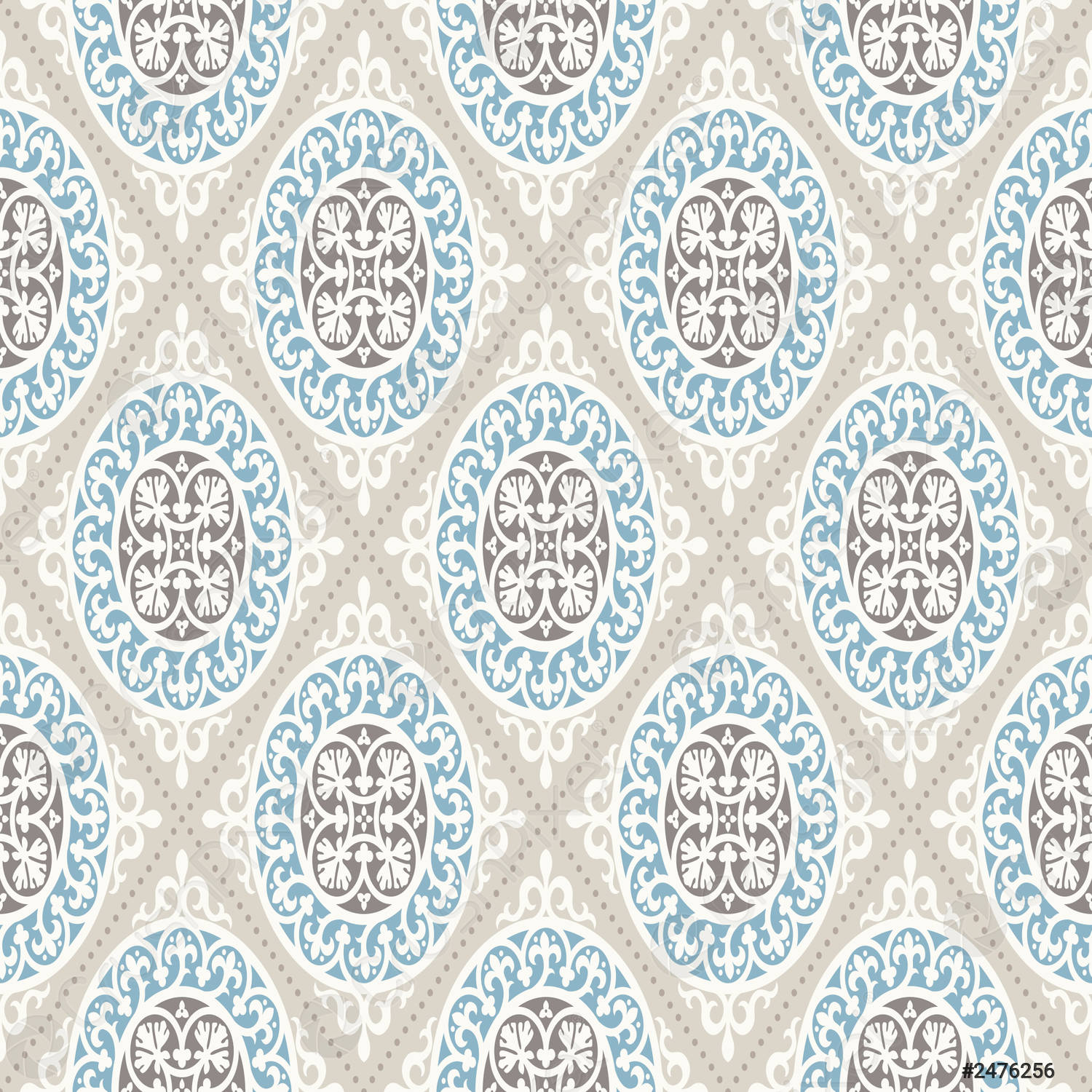 Vintage wallpaper Modern geometric pattern, inspired by old wallpaper Nice