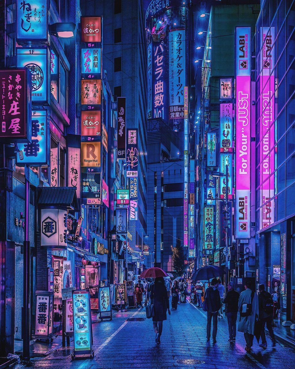 日本 on Twitter. Cyberpunk city, Cyberpunk japan, Futuristic art