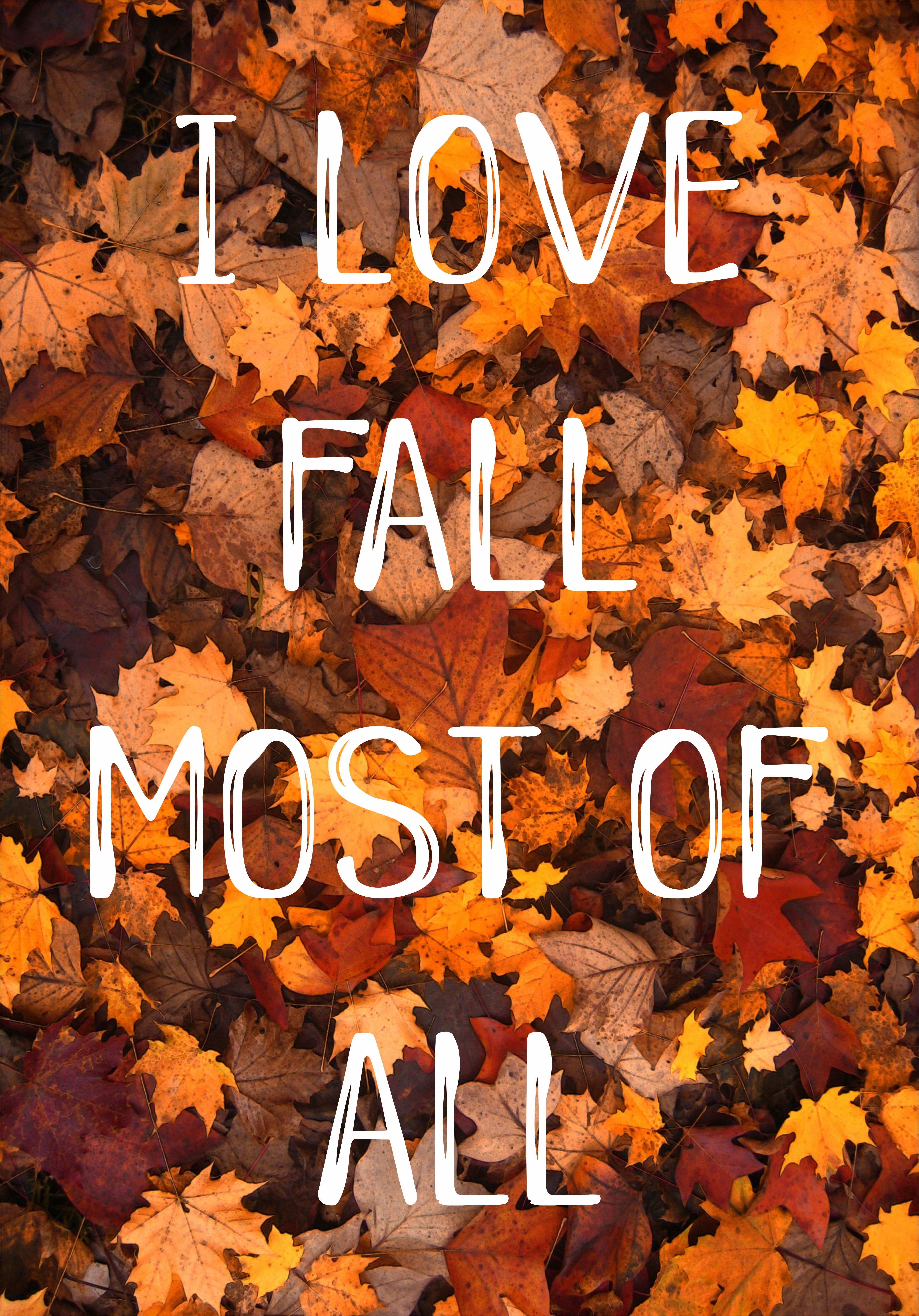 I Love Autumn Wallpaper, HD I Love Autumn Background on WallpaperBat