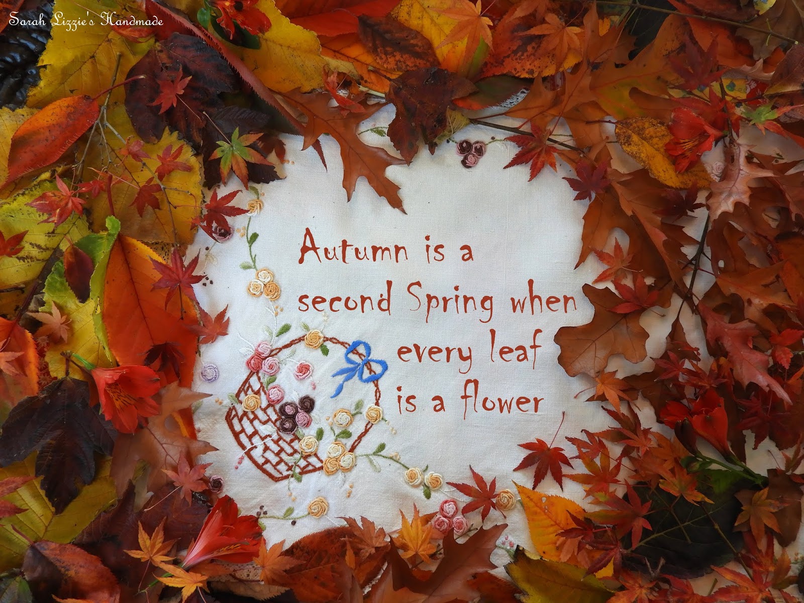 Sarah Lizzies: Splendorous Autumn!