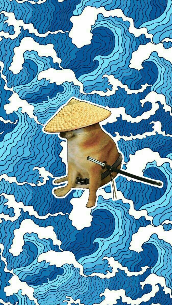 Doge Samurai Meme Wallpaper