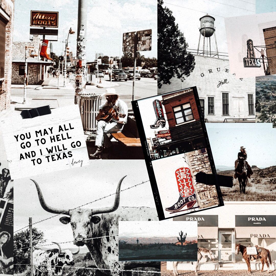 TEXAS FOREVER. Western wall art, Western photography, Picture collage wall