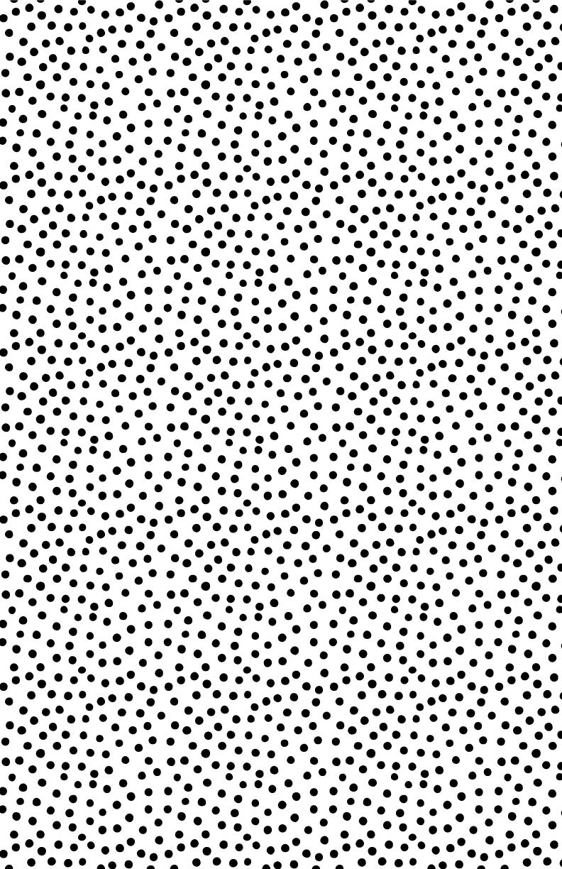 Black and white polka dot pattern design ideas and inspiration. Love this speckled monochrome print. Polka dot pattern design, Pattern, Monochrome prints