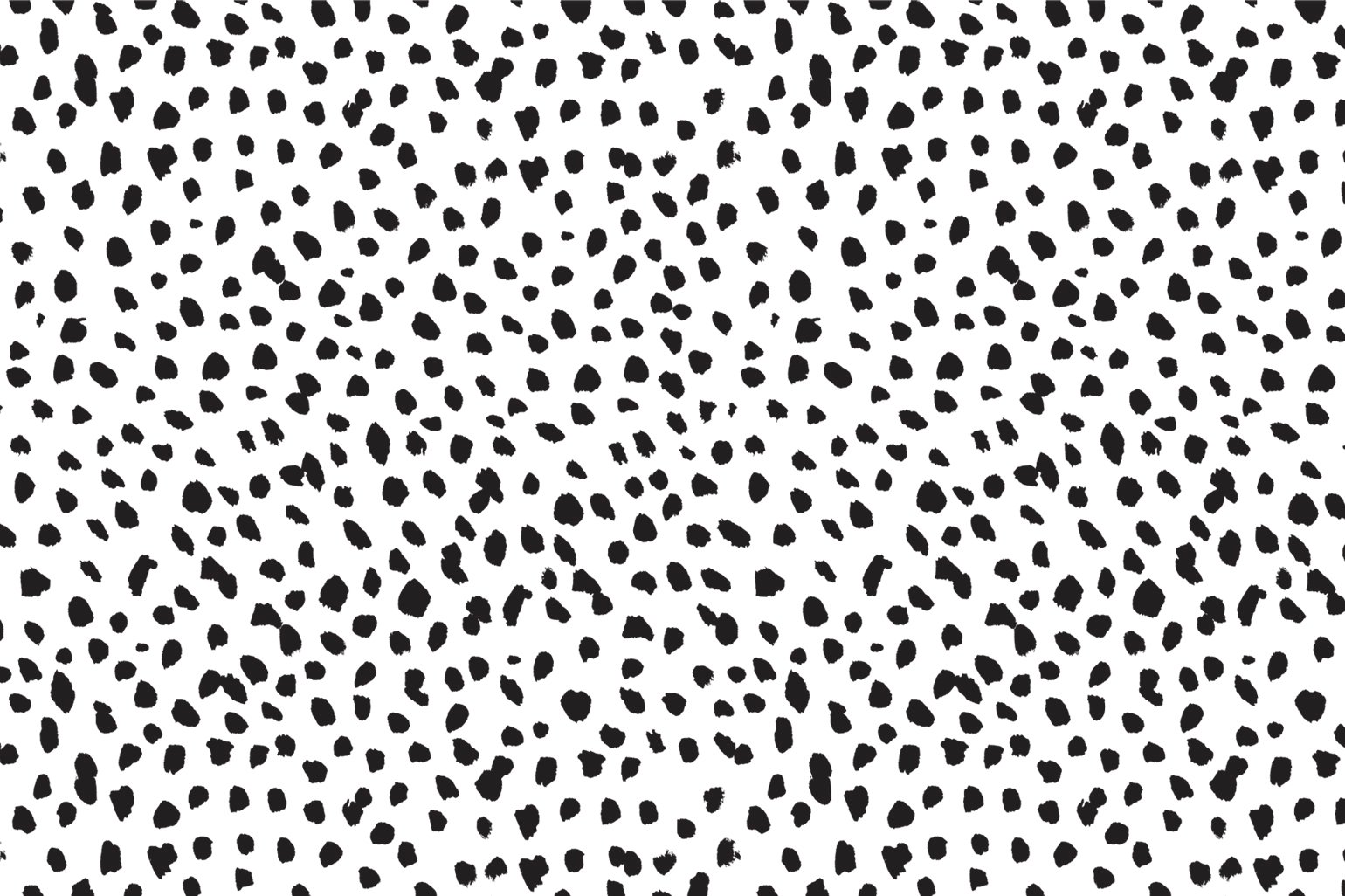 Black & White Dalmatian Print Wallpaper Mural