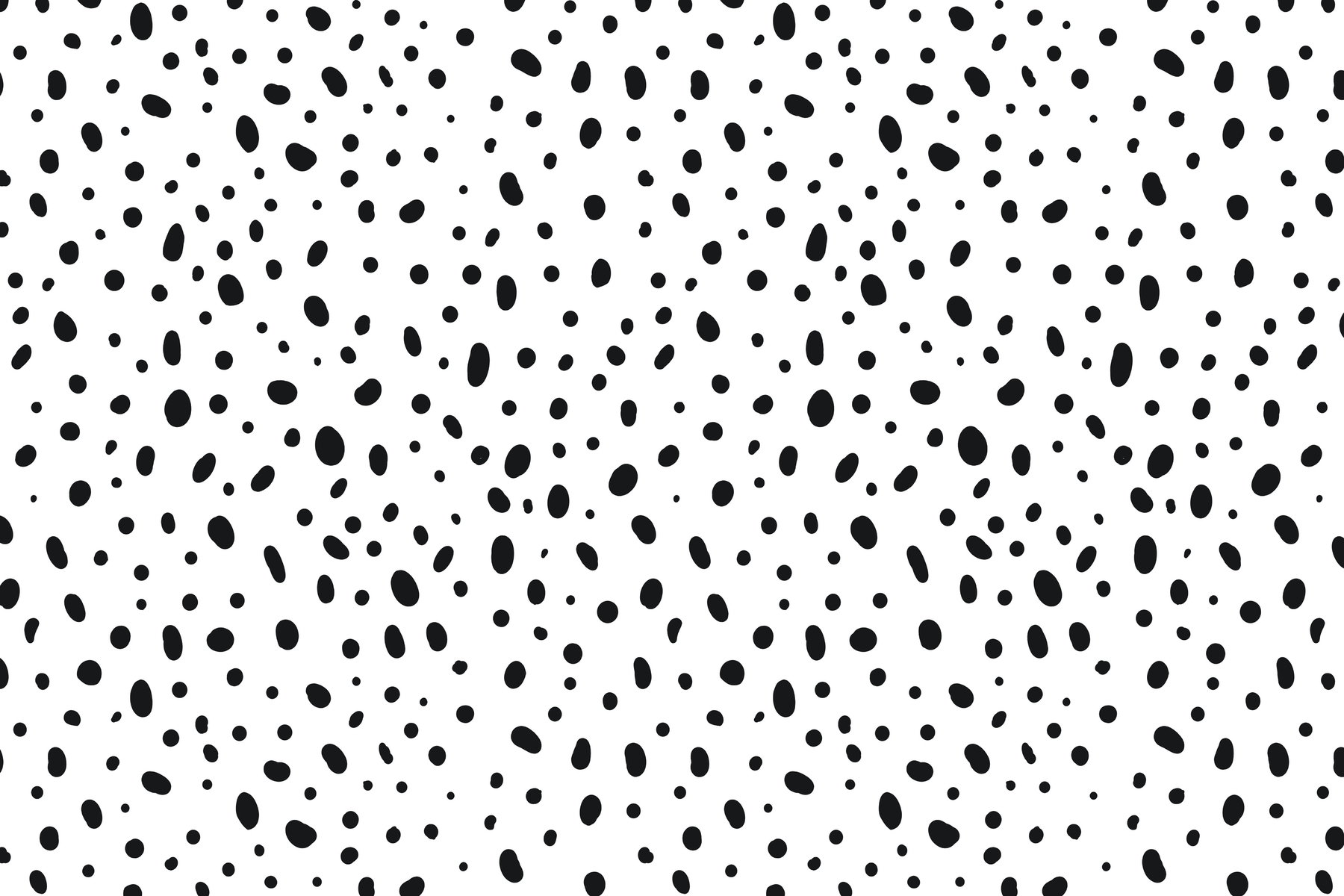 Buy Black and white dots pattern wallpaper US shipping at Happywall.com