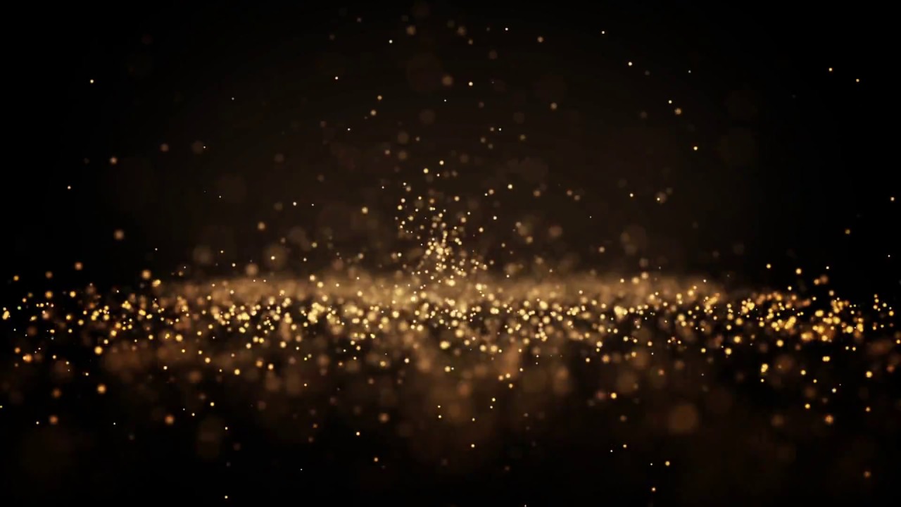 Golden Glittery Particles Dust.. Abstract Particle Animation Background.. Stock Footag. Animation background, Blurred background photography, Motion background