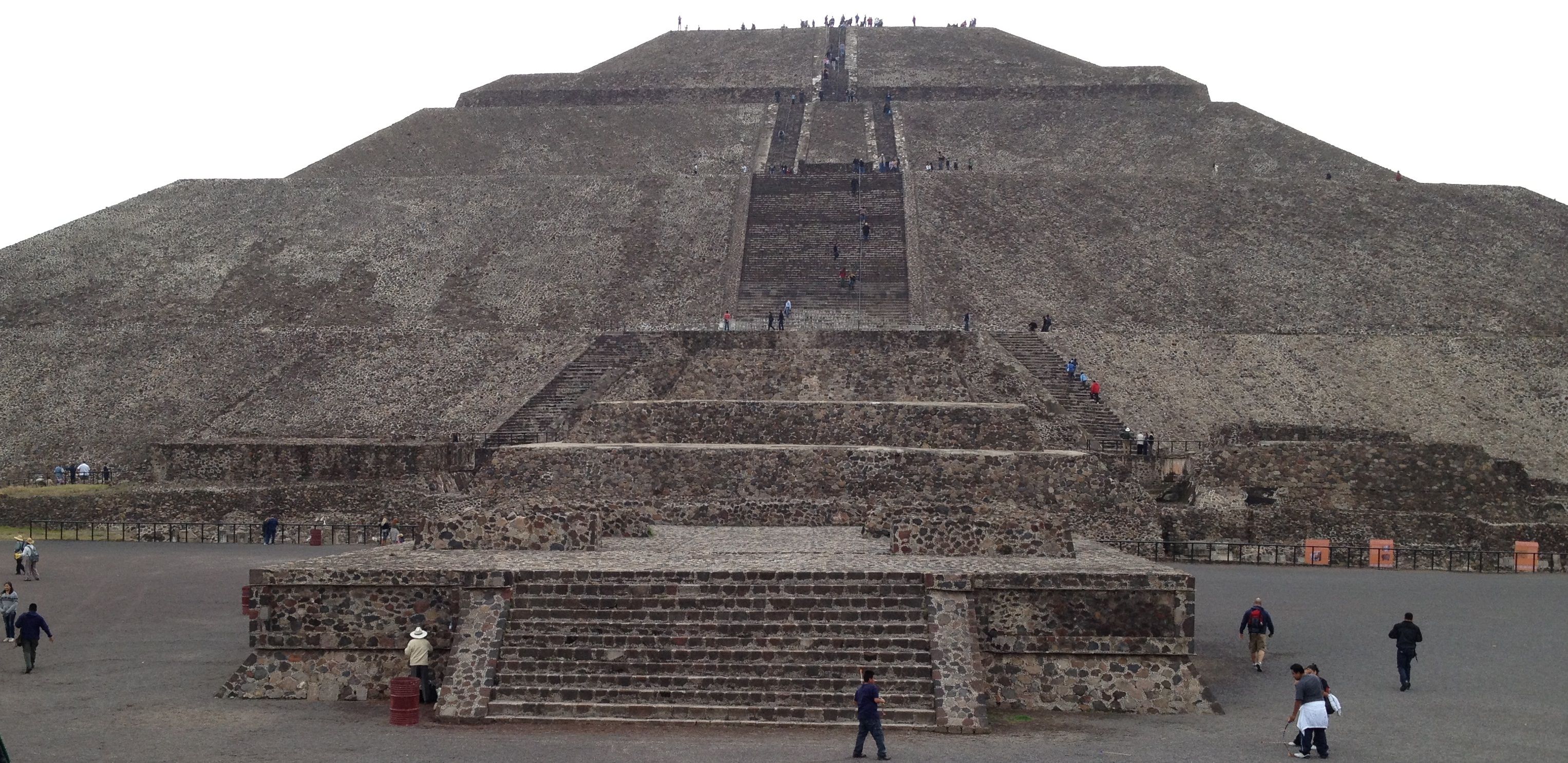 Tenochtitlan pyramid, Mexico City, Mexico. México, Historia