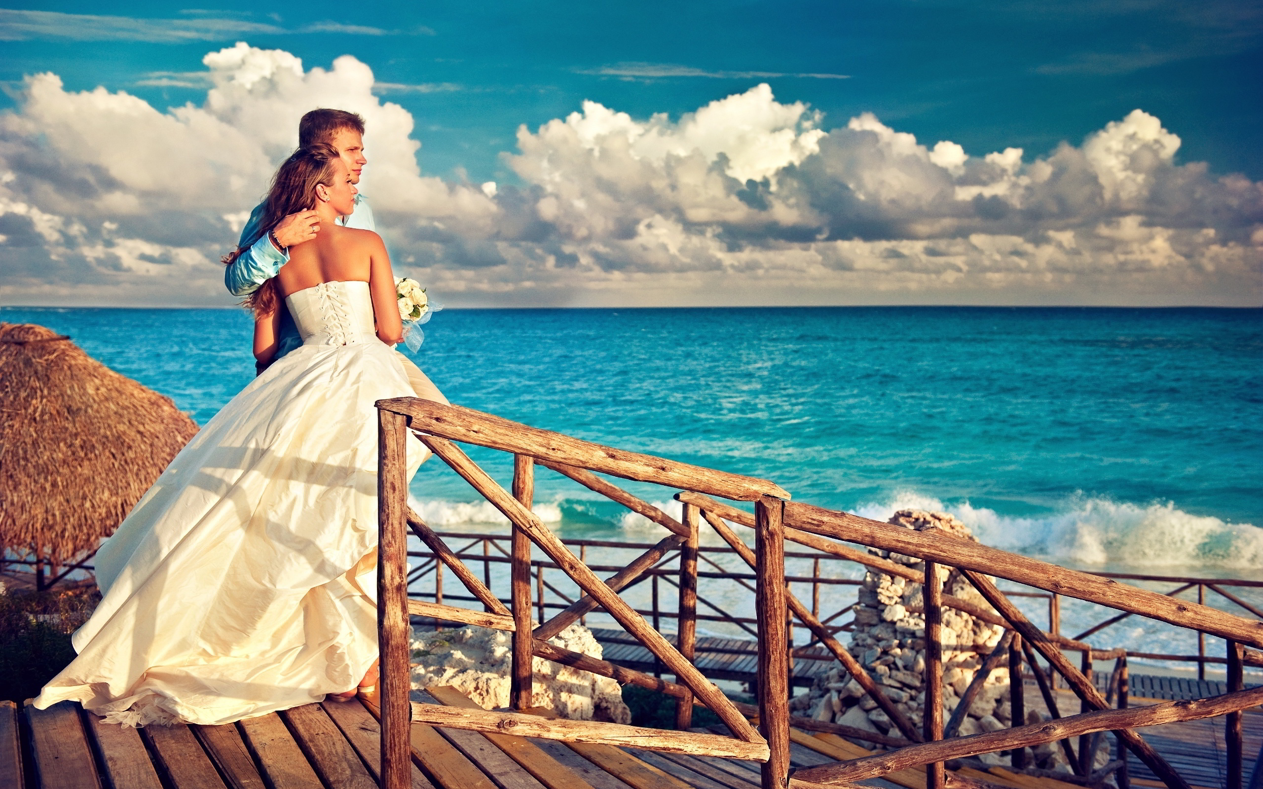 Невеста на море