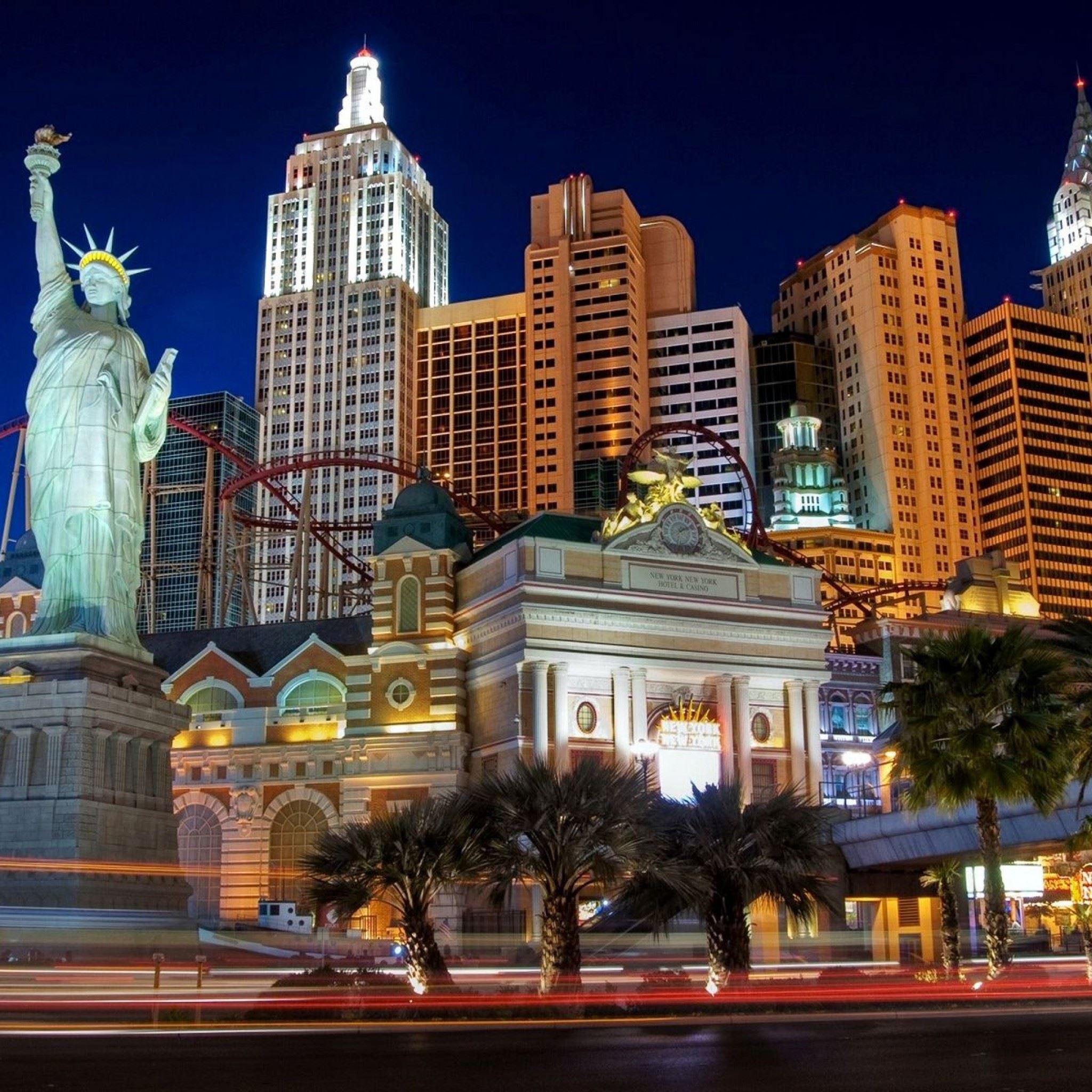 New York Hotel Casino iPad Air Wallpaper Free Download