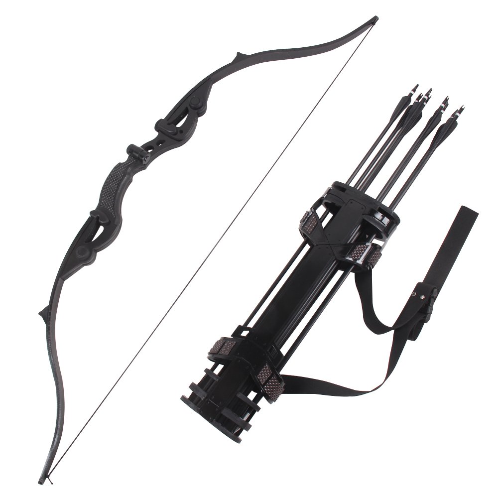 Mtxc Superhero Moive Cosplay Hawkeye Clint Barton Prop Bow and Arrow Full Version Black- Buy Online in Czech Republic at Desertcart