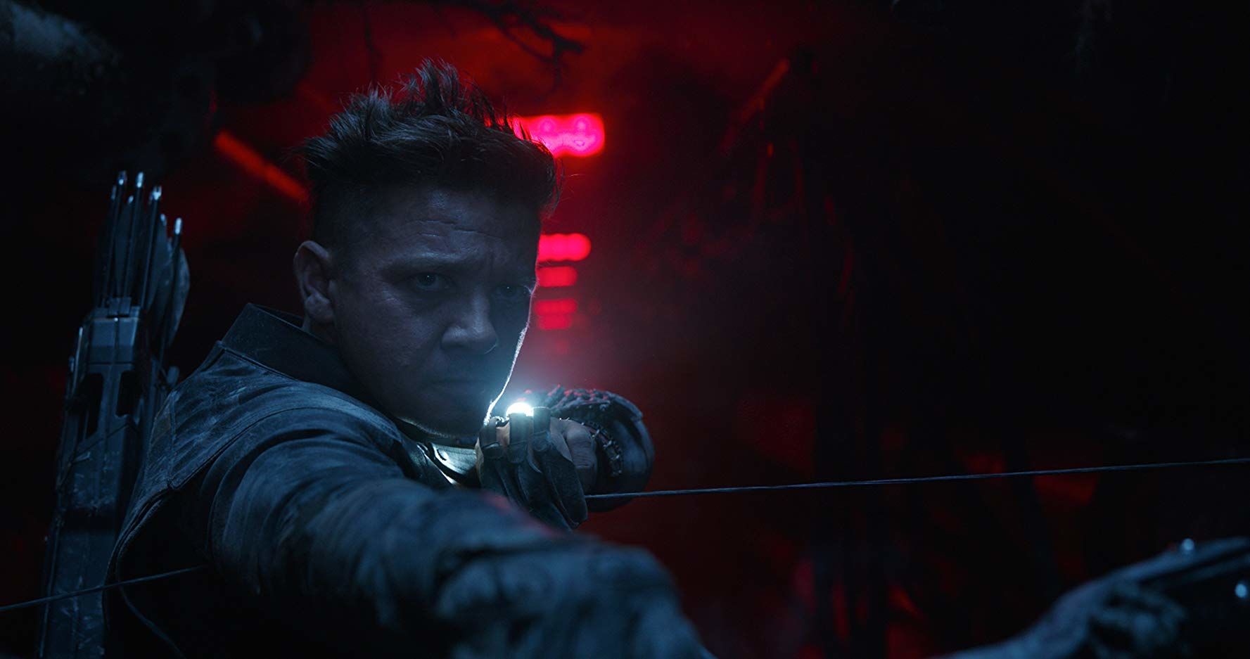 Jeremy Renner channels Hawkeye with Amazon lineup featuring bow and arrow