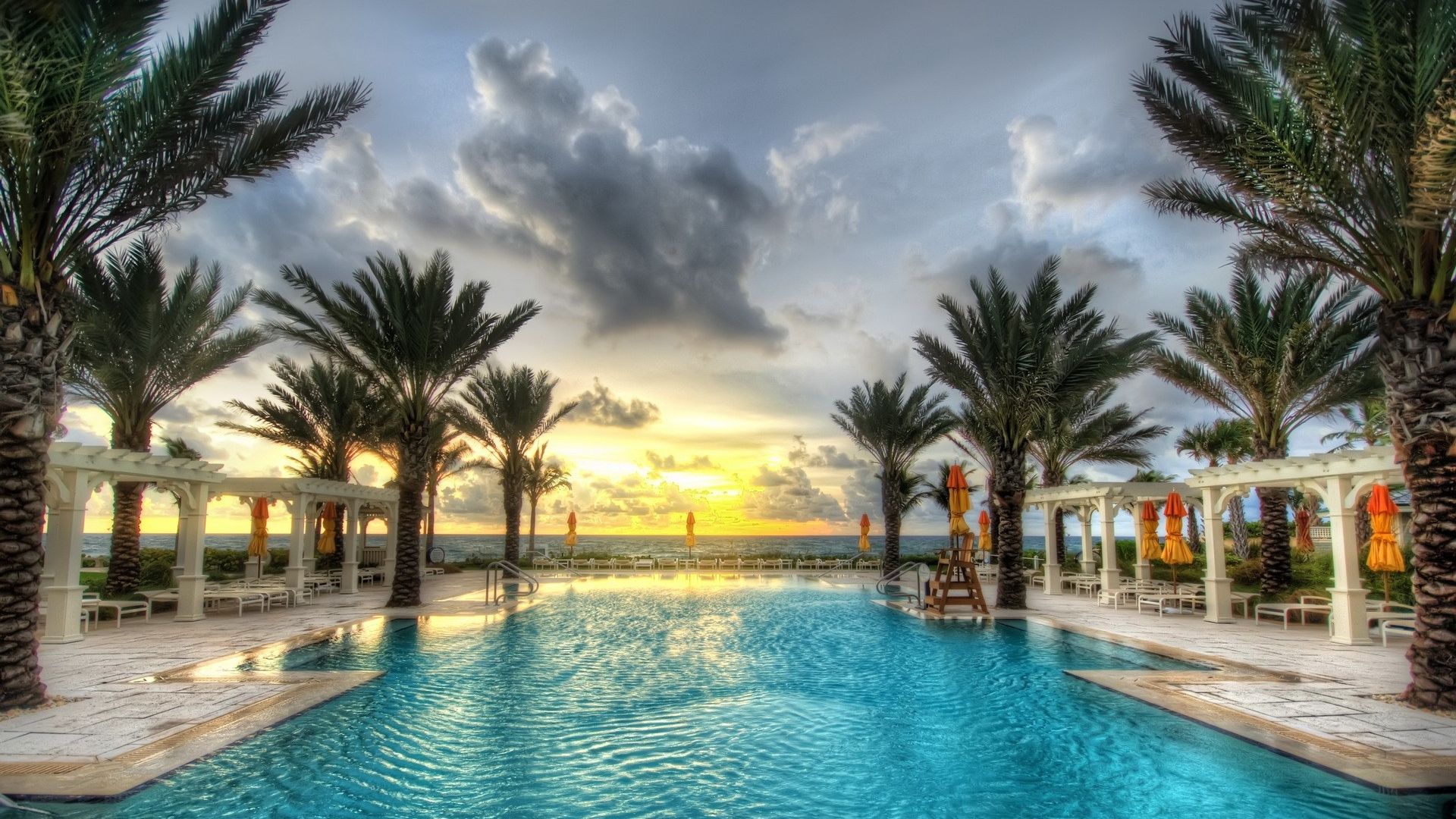 Hotel Swimming Pool Wallpapers - Wallpaper Cave