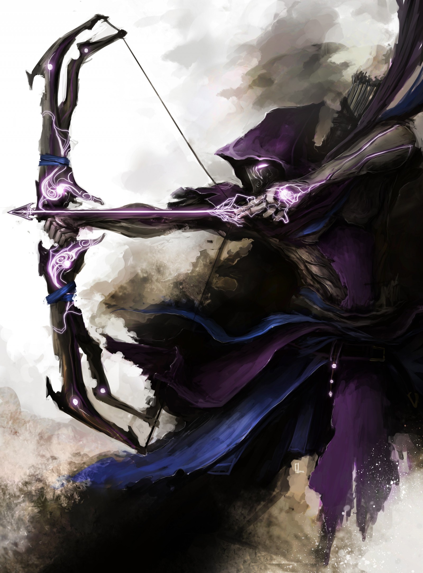 fantasy art, The Avengers, Hawkeye, ART, color, image. Mocah HD Wallpaper