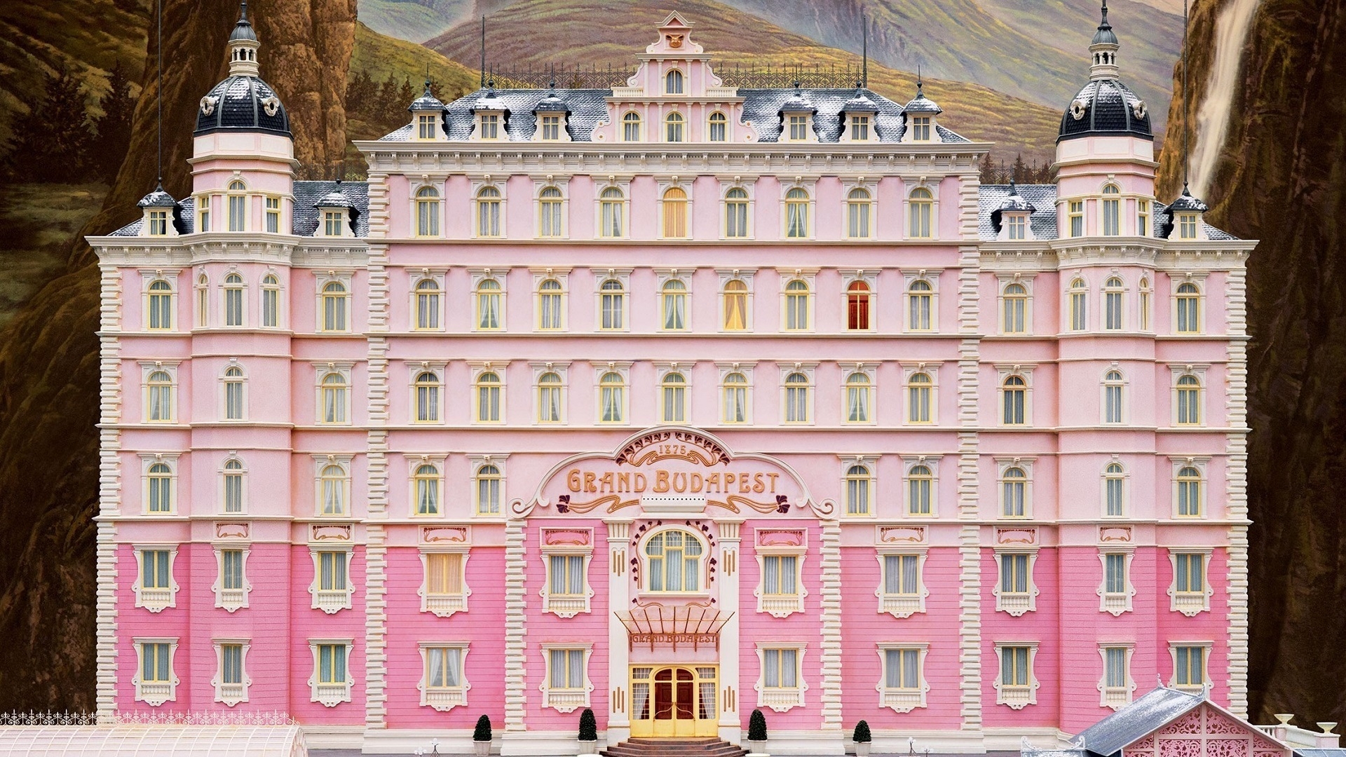 Download 1920x1080 The Grand Budapest Hotel, Building Wallpaper for Widescreen