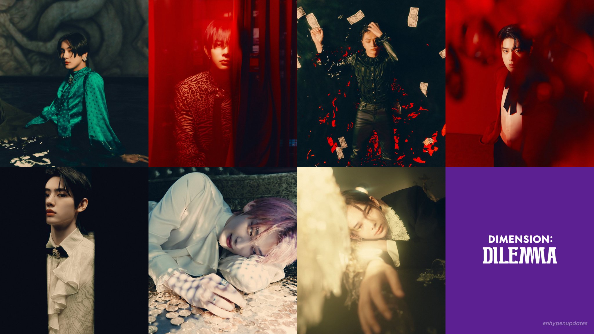 ENHYPEN UPDATES Scylla concept photo released, are there any theories you can think of?