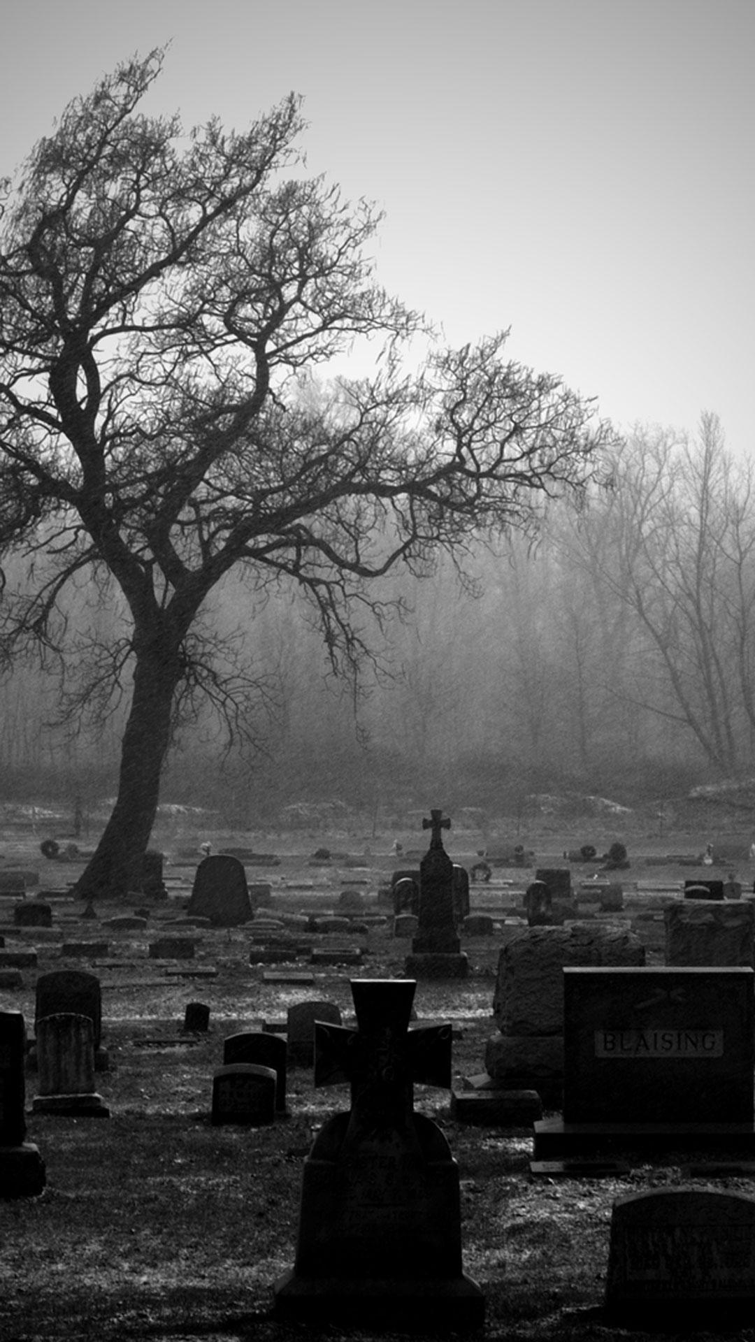 Cemetery Live Wallpaper for Android