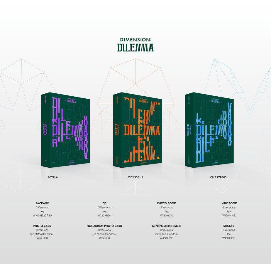 ENHYPEN 1ST STUDIO ALBUM DIMENSION, DILEMMA (LOOSE), K Wave On Carousell