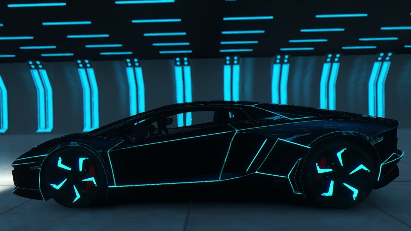 Lamborghini tron