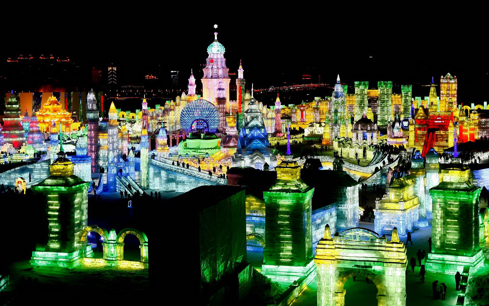 Harbin International Ice And Snow Sculpture Festival HD Desktop Wallpaper 26907