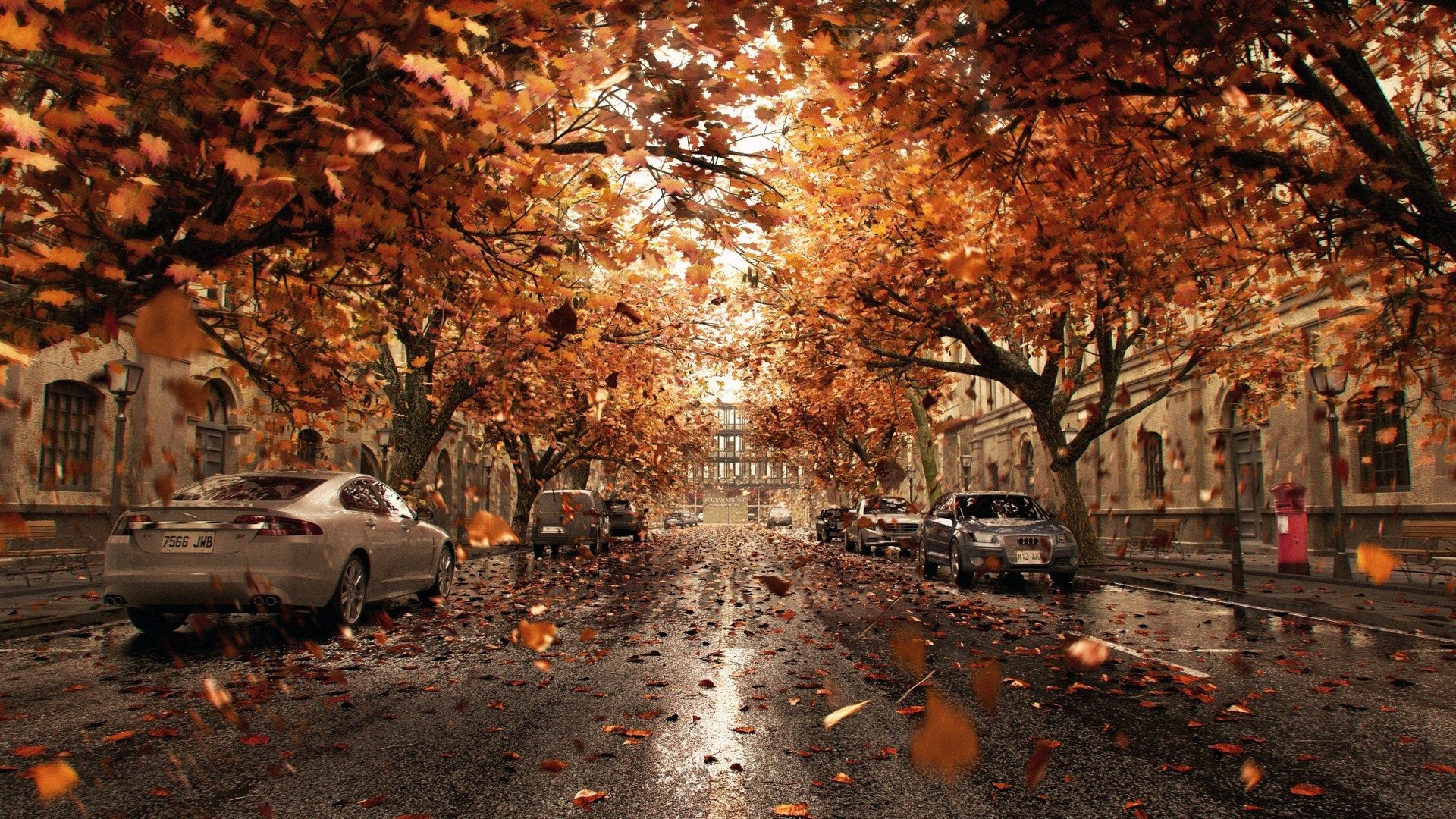 Autumn And City HD Wallpapers - Wallpaper Cave