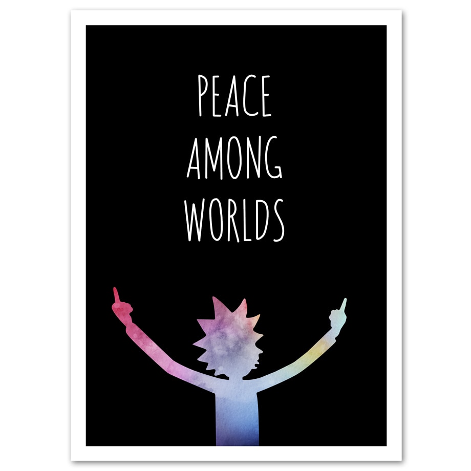Cartoon Doctor Kids Peace Among Worlds Canvas Painting Wall Art Print Modern Cartoon Poster Wall Picture For Living Room Decor. picture for living room. wall picturecanvas painting