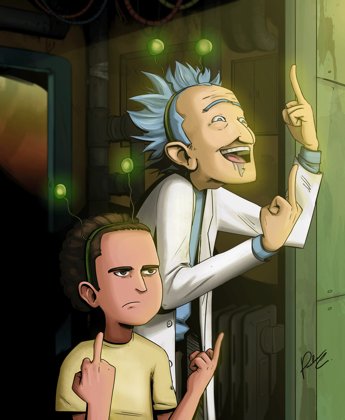 Paulo Brancher Among Worlds & Morty