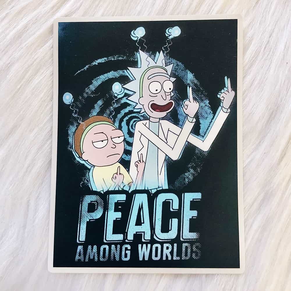 Peace Among Worlds Sticker