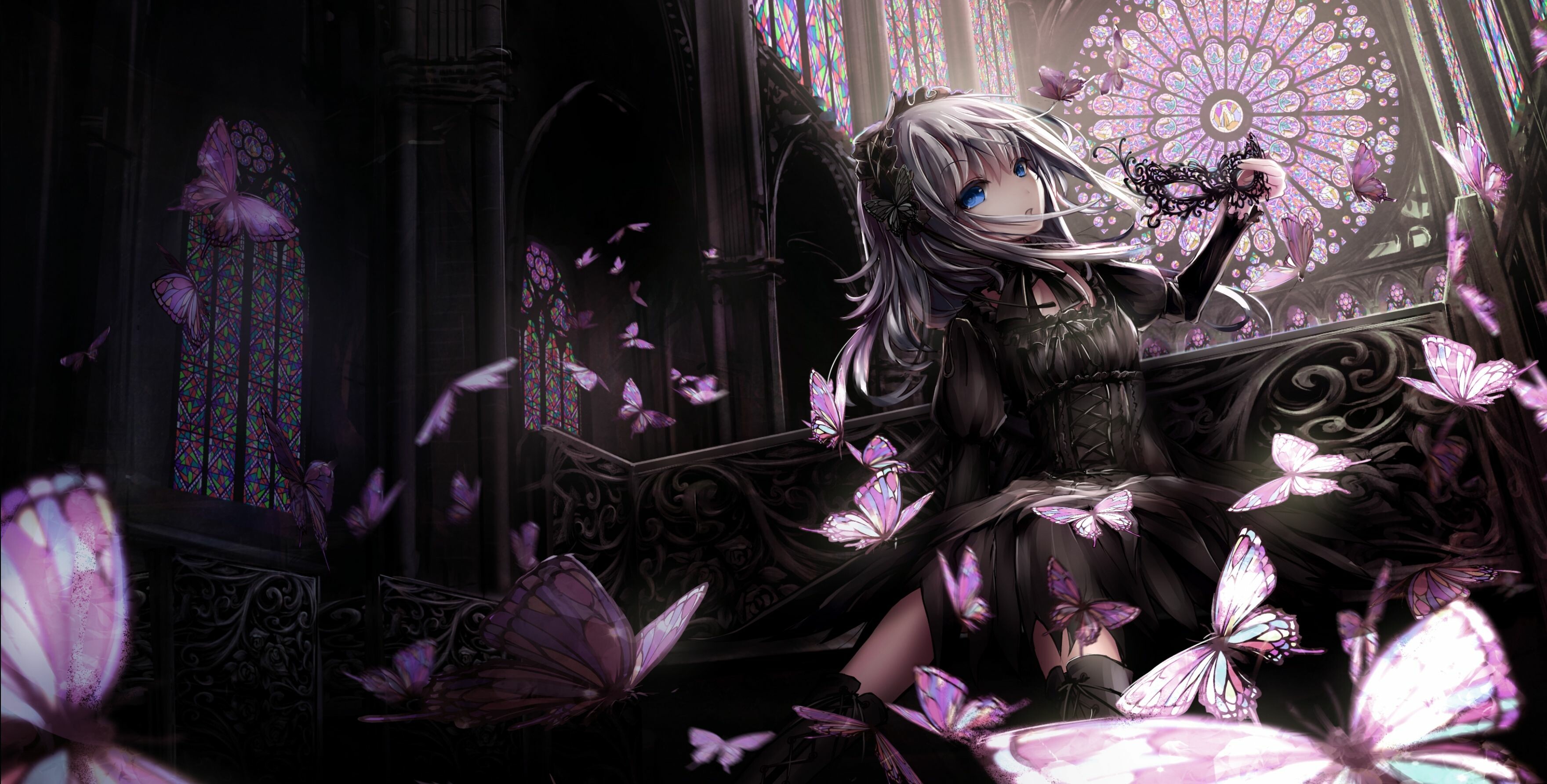 Gothic Anime Wallpaper: HD, 4K, 5K for PC and Mobile. Download free image for iPhone, Android