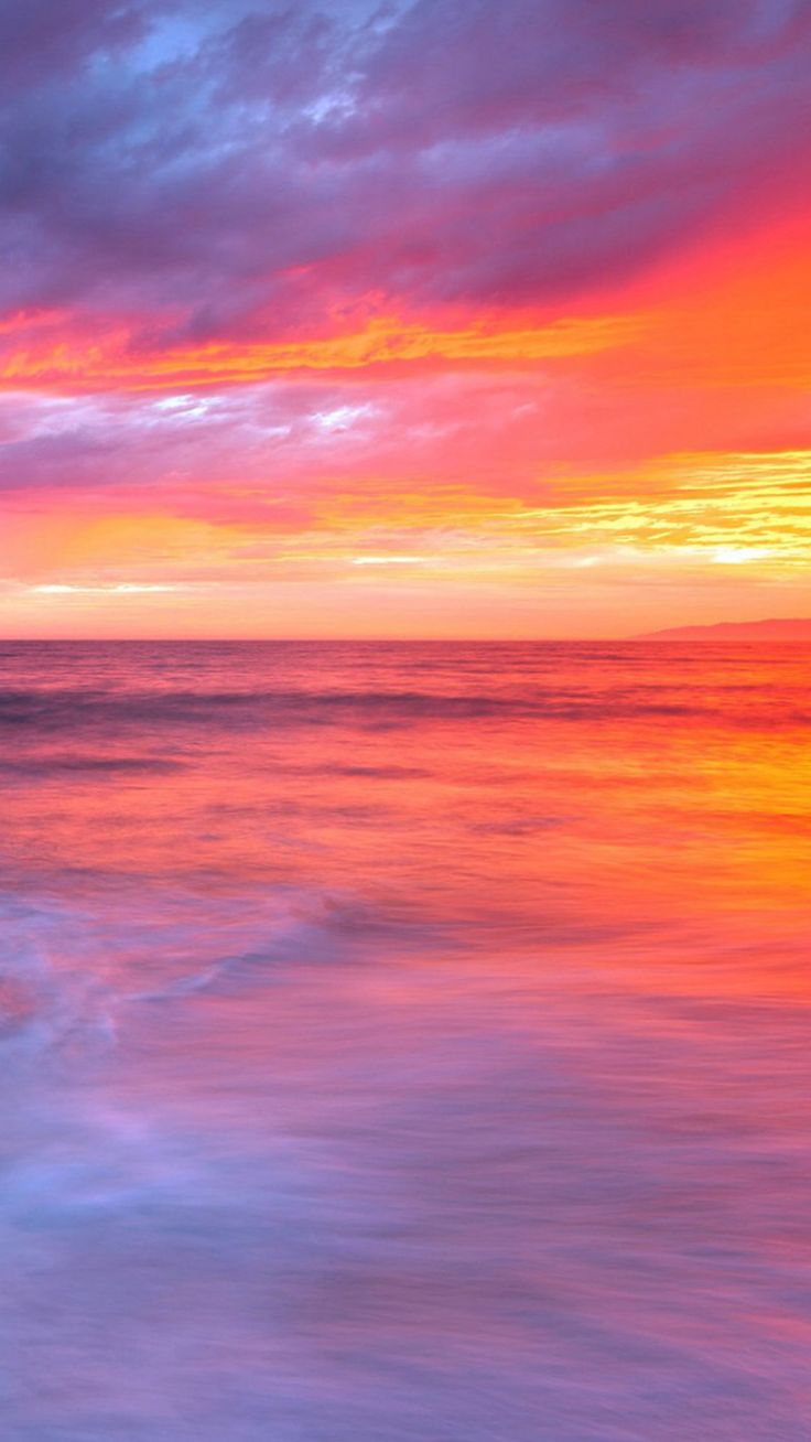 sea sunset gradient mobile wallpaper. Sunset wallpaper, Pink sunset, Beach sunset wallpaper