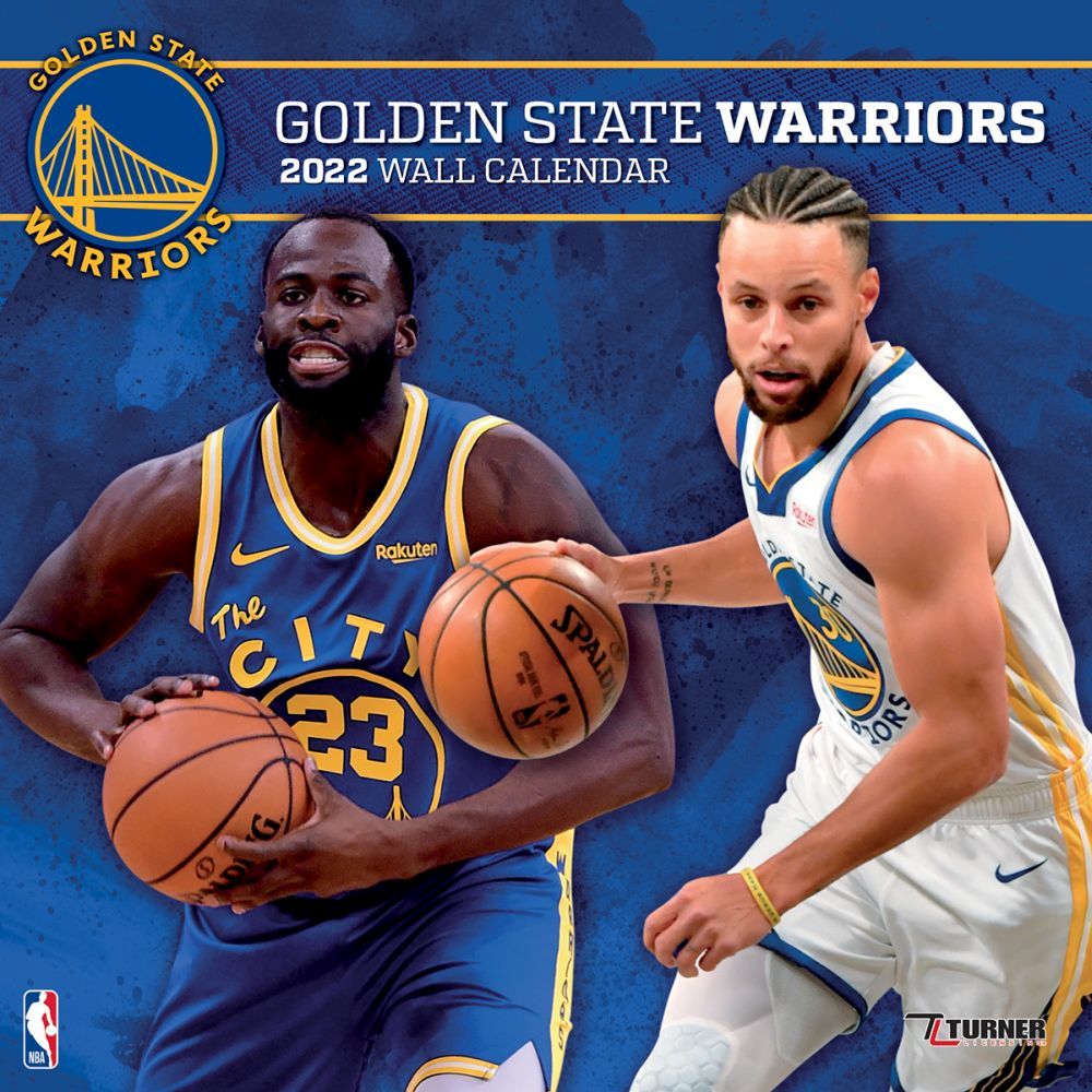NBA Golden State Warriors 2022 Wall Calendar