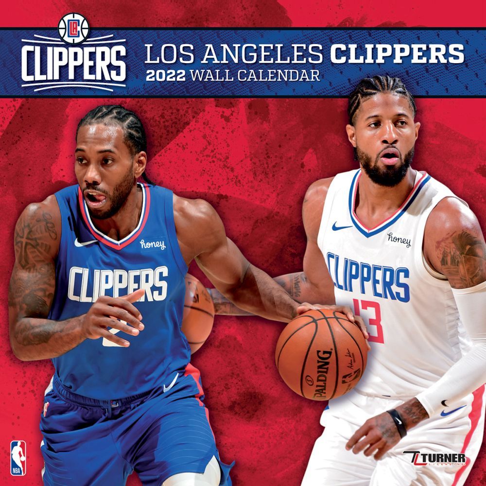 NBA Los Angeles Clippers 2022 Wall Calendar
