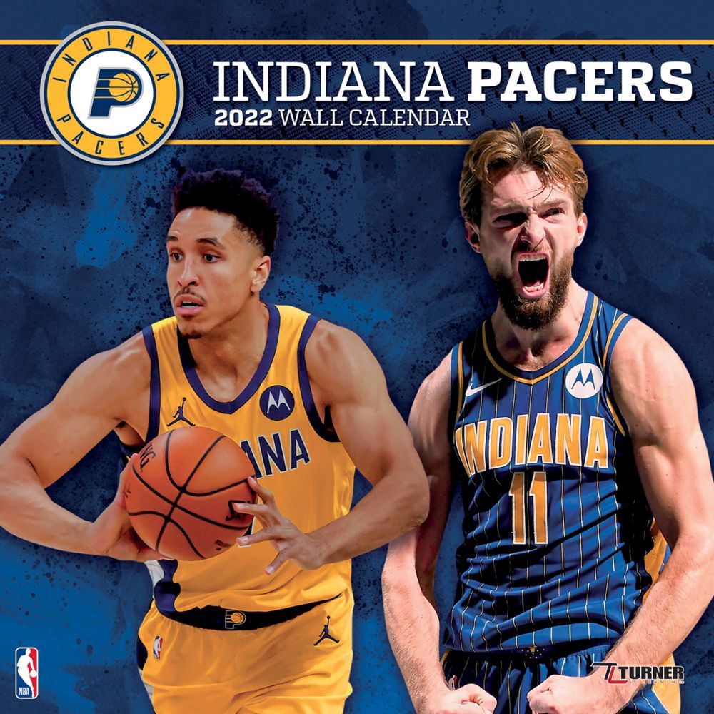 NBA Indiana Pacers 2022 Wall Calendar