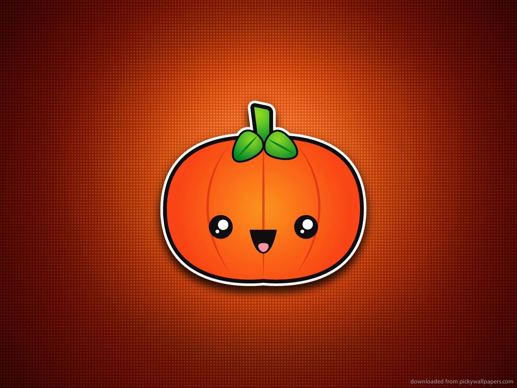 Kawaii Pumpkin Wallpaper Free Kawaii Pumpkin Background